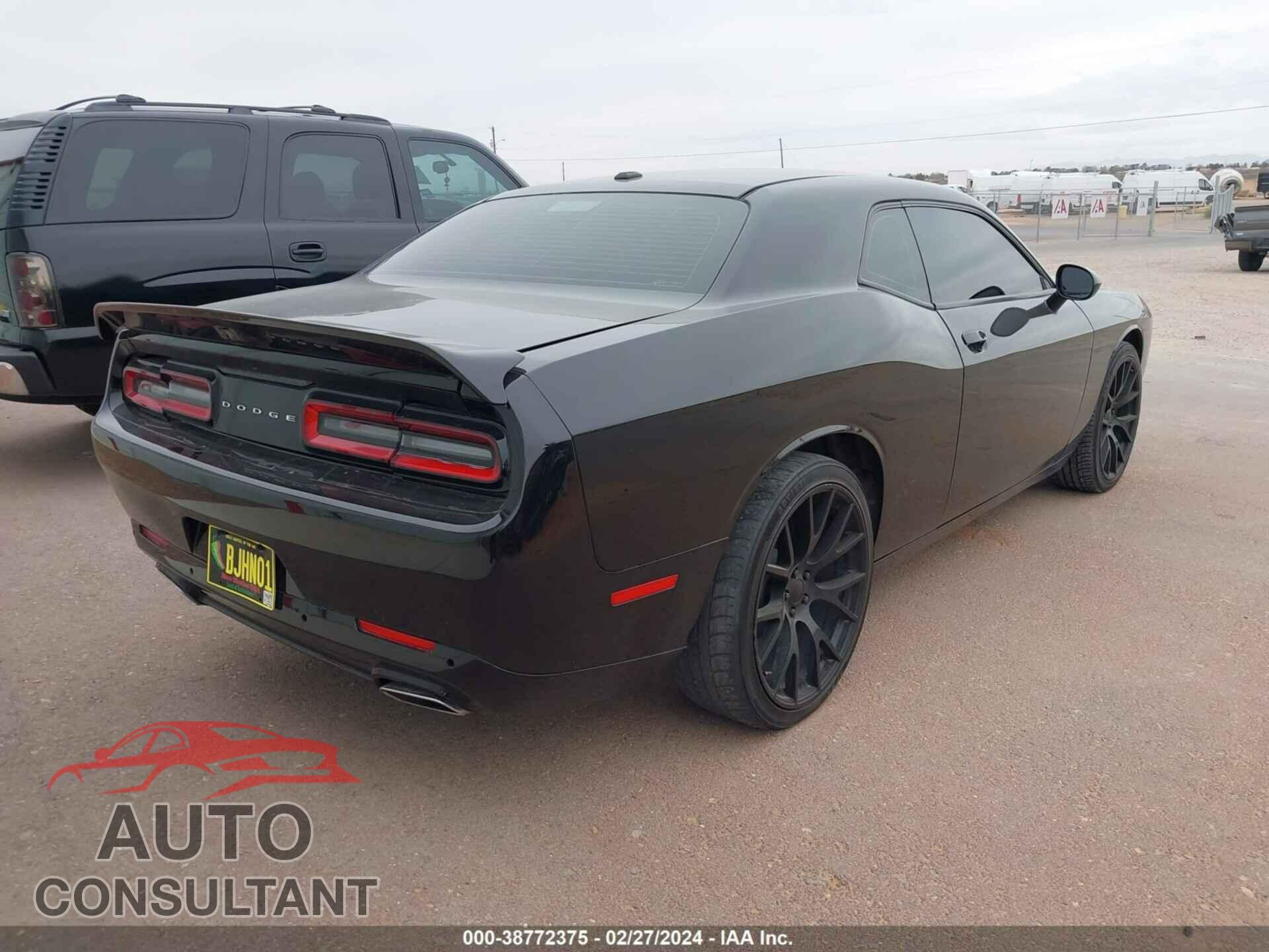 DODGE CHALLENGER 2018 - 2C3CDZAG3JH199192