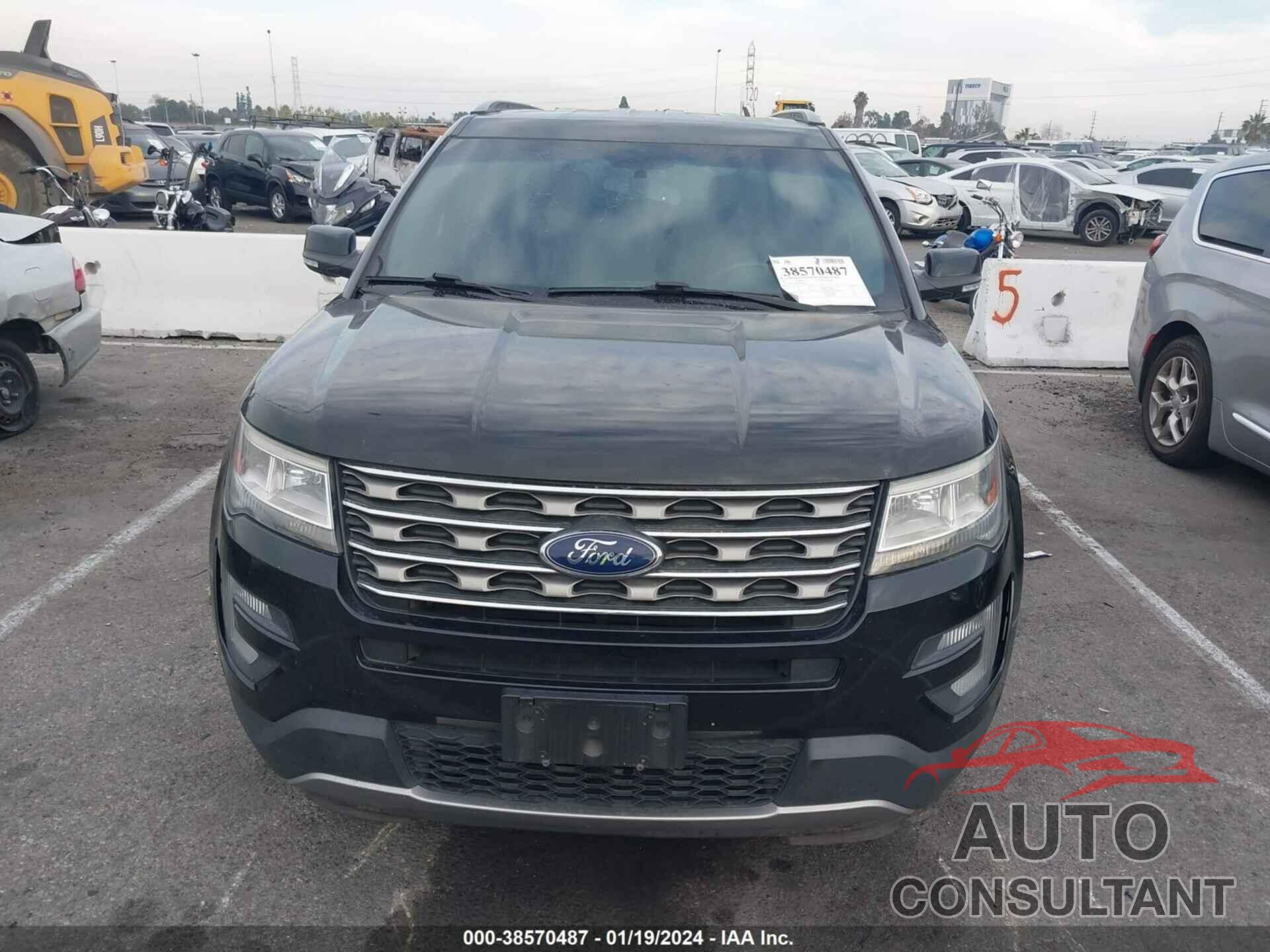 FORD EXPLORER 2017 - 1FM5K7D82HGD12621