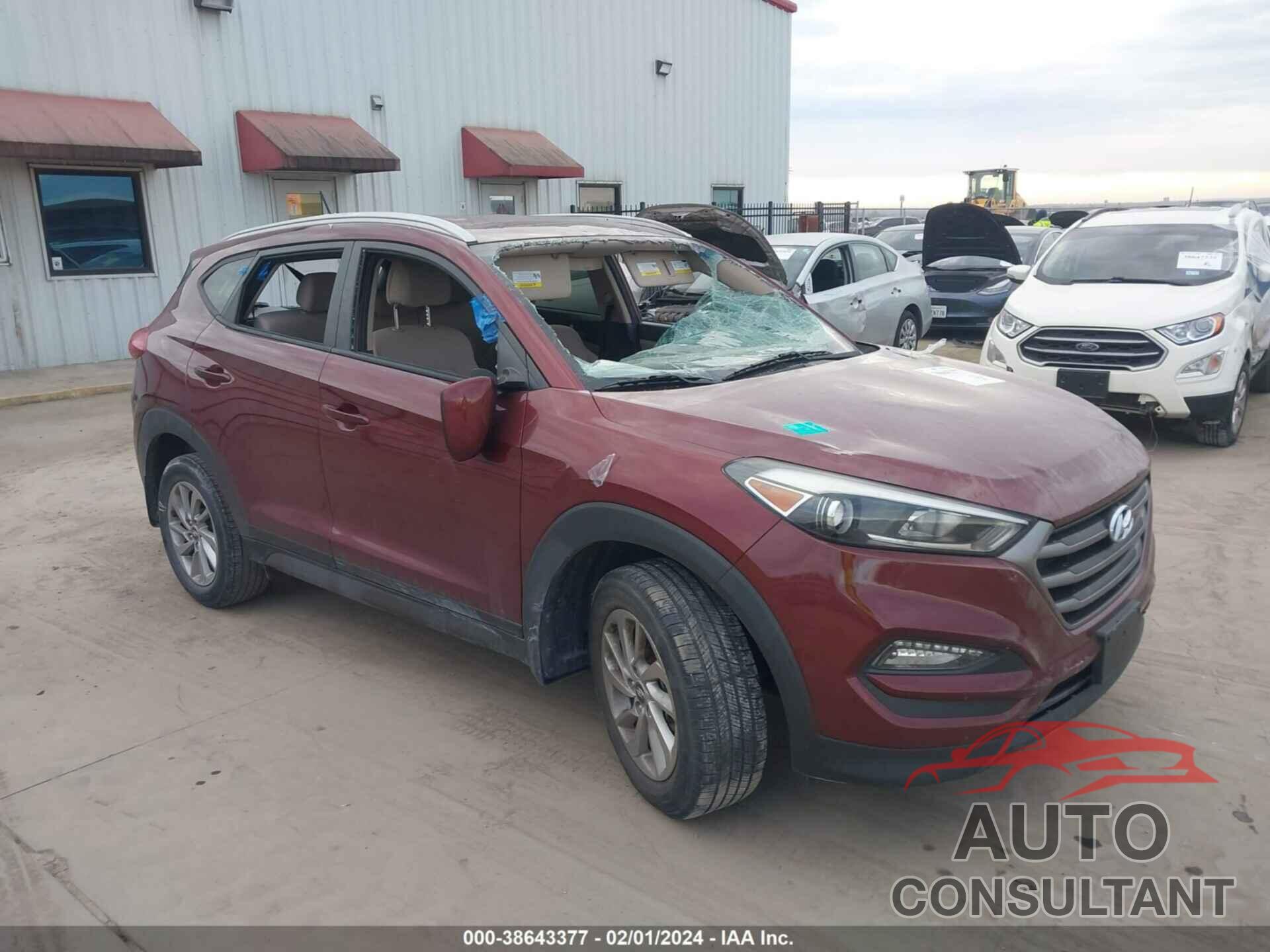 HYUNDAI TUCSON 2016 - KM8J33A45GU108837