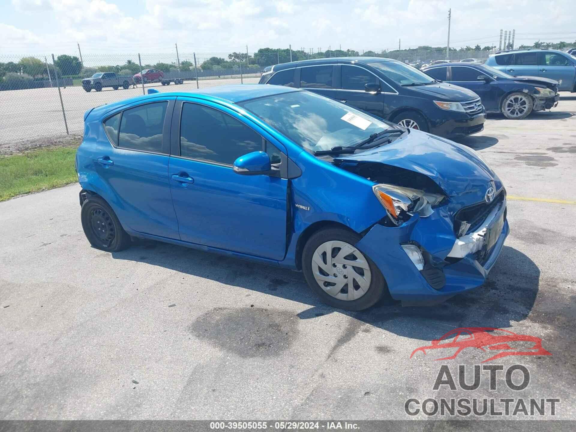 TOYOTA PRIUS C 2016 - JTDKDTB32G1117573