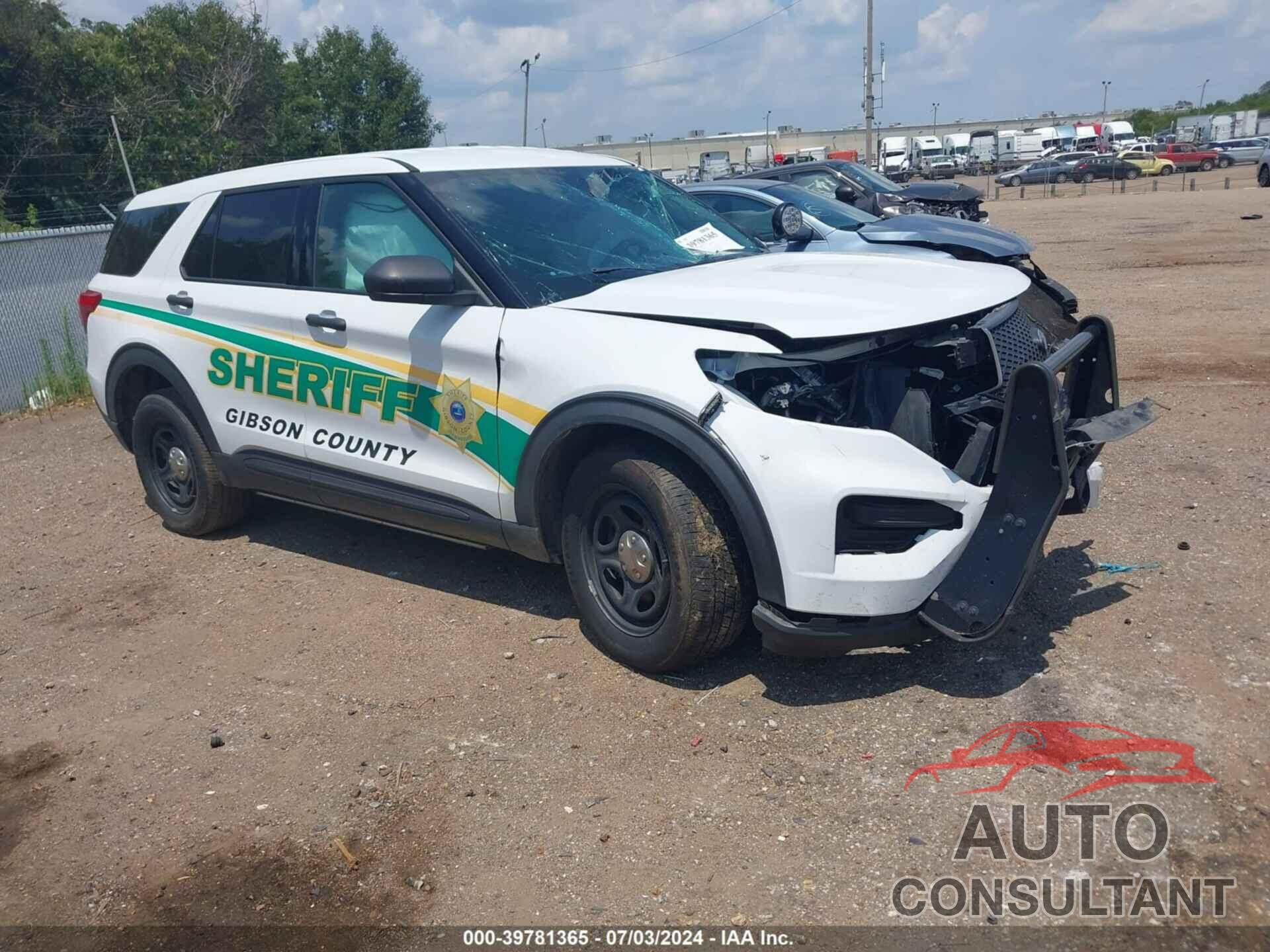 FORD POLICE INTERCEPTOR UTILITY 2020 - 1FM5K8AB5LGD09646