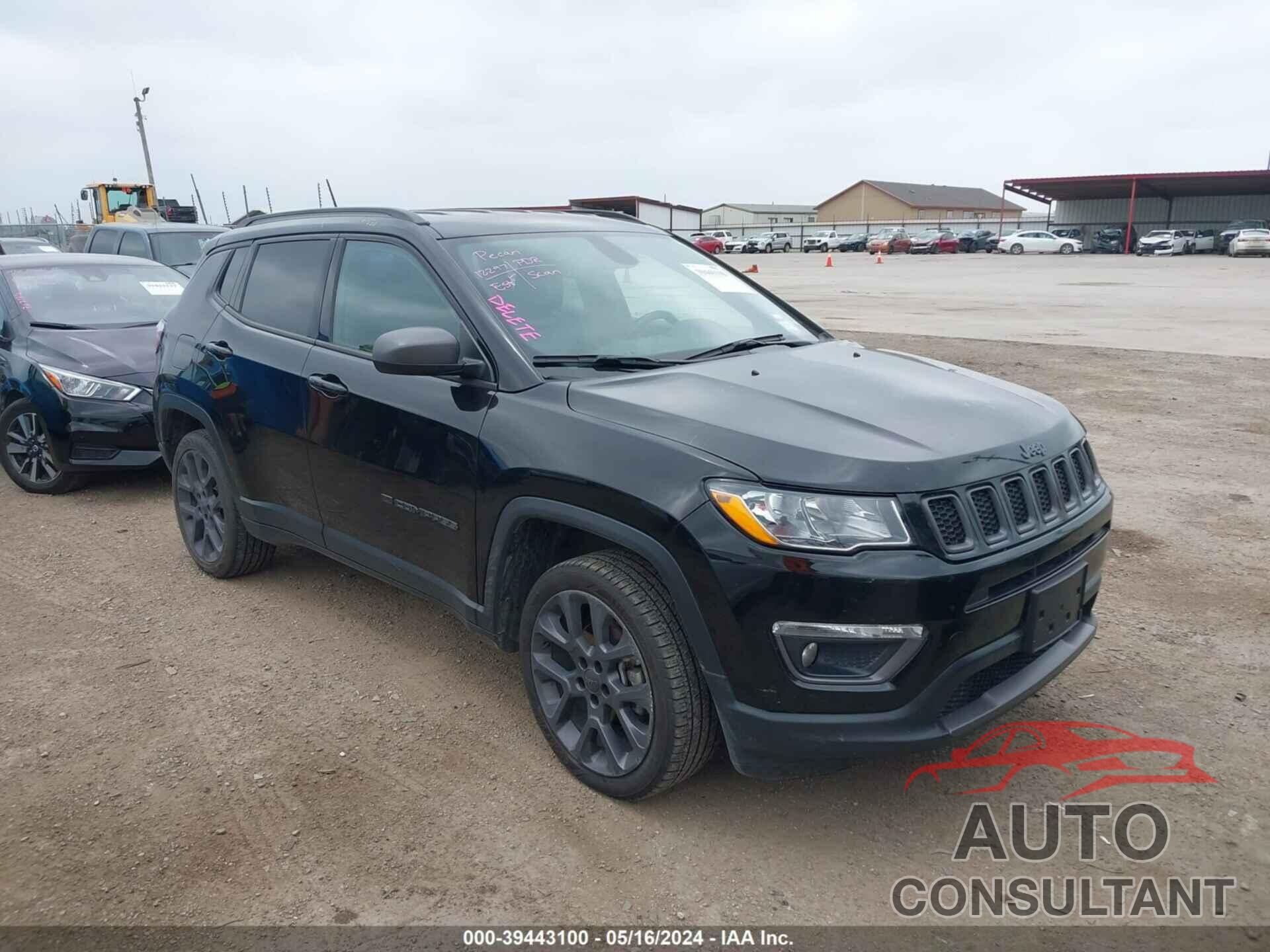 JEEP COMPASS 2021 - 3C4NJDEB8MT595225