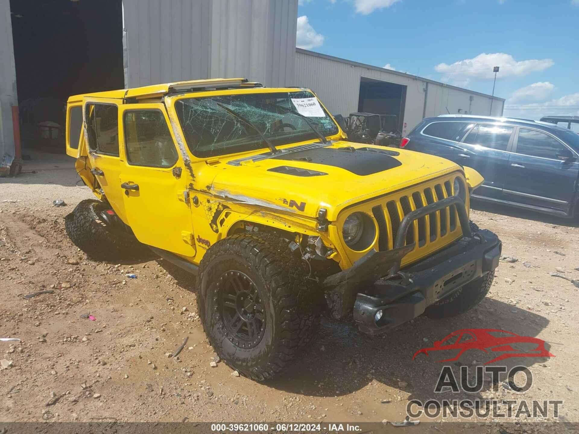 JEEP WRANGLER UNLIMITED 2019 - 1C4HJXFN3KW513173