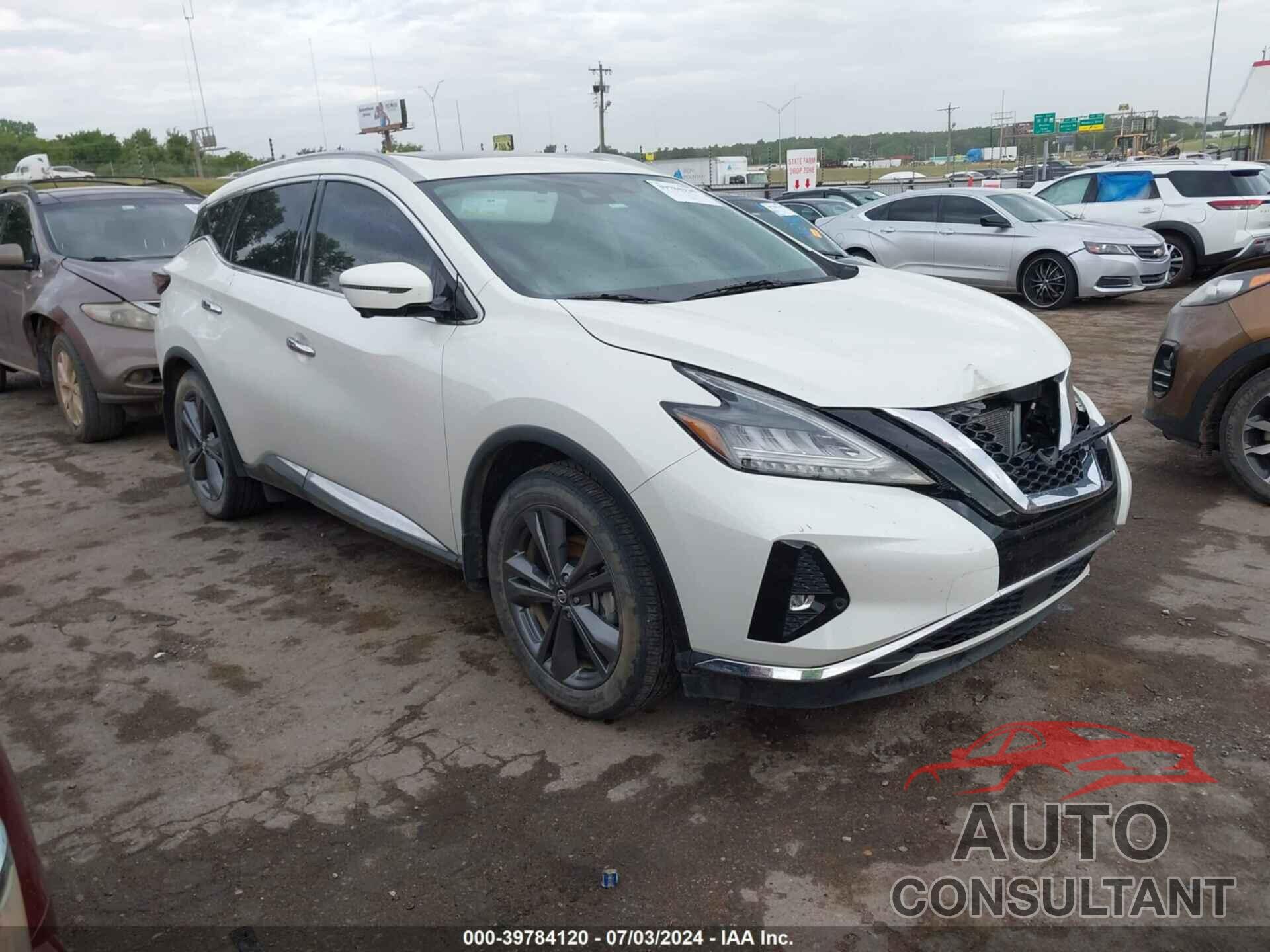 NISSAN MURANO 2020 - 5N1AZ2DS3LN167909