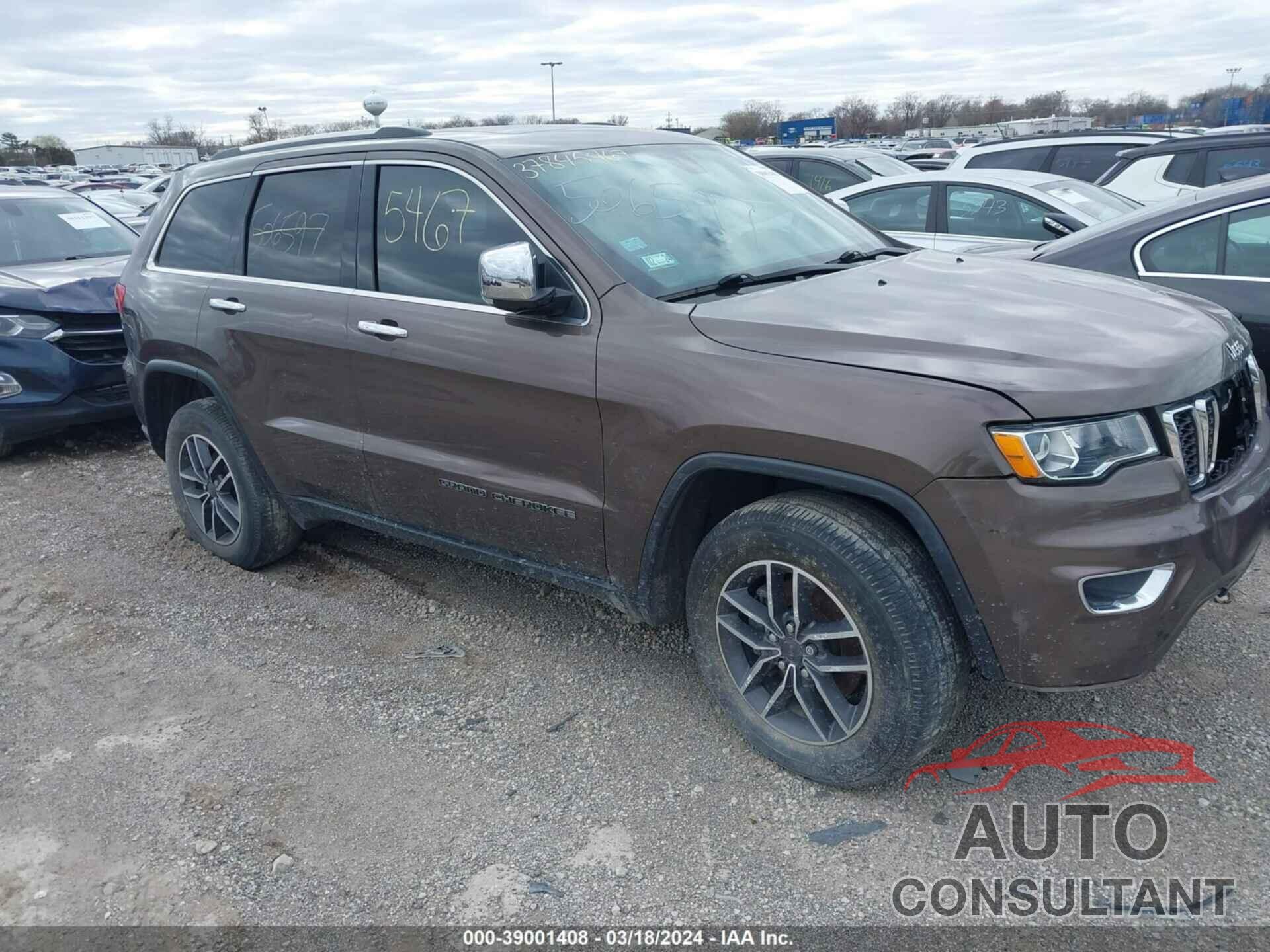 JEEP GRAND CHEROKEE 2019 - 1C4RJFBG4KC592750