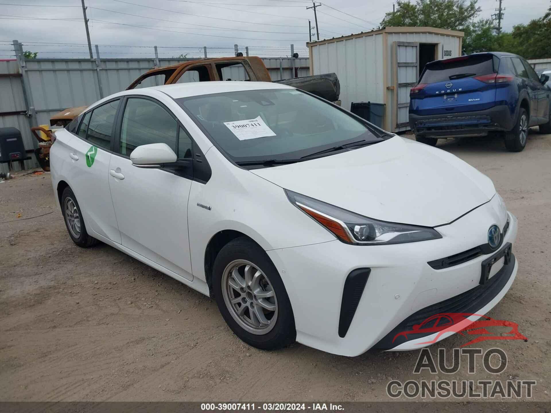 TOYOTA PRIUS 2022 - JTDKAMFU0N3179542