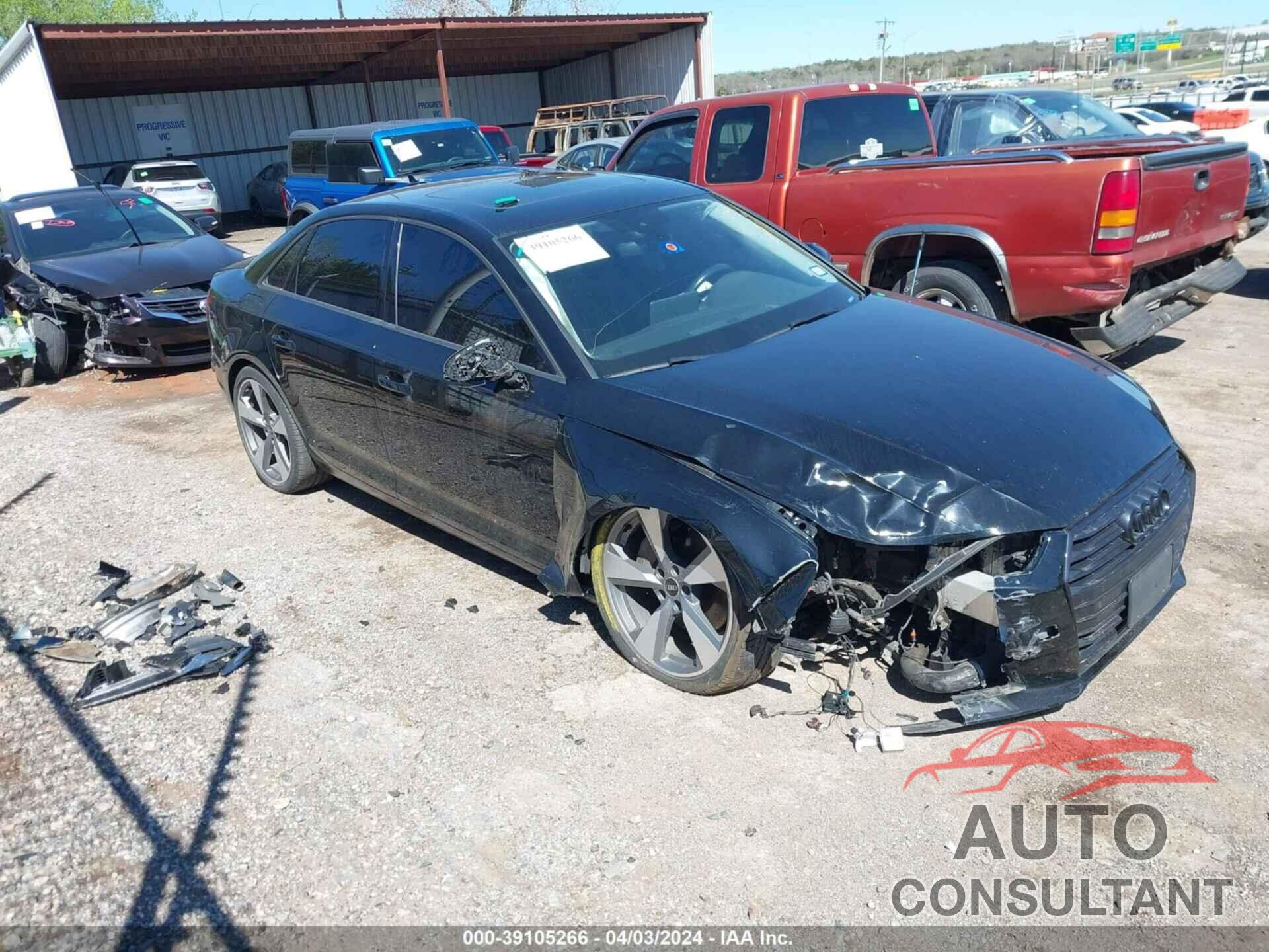 AUDI A4 2017 - WAUANAF41HN009372