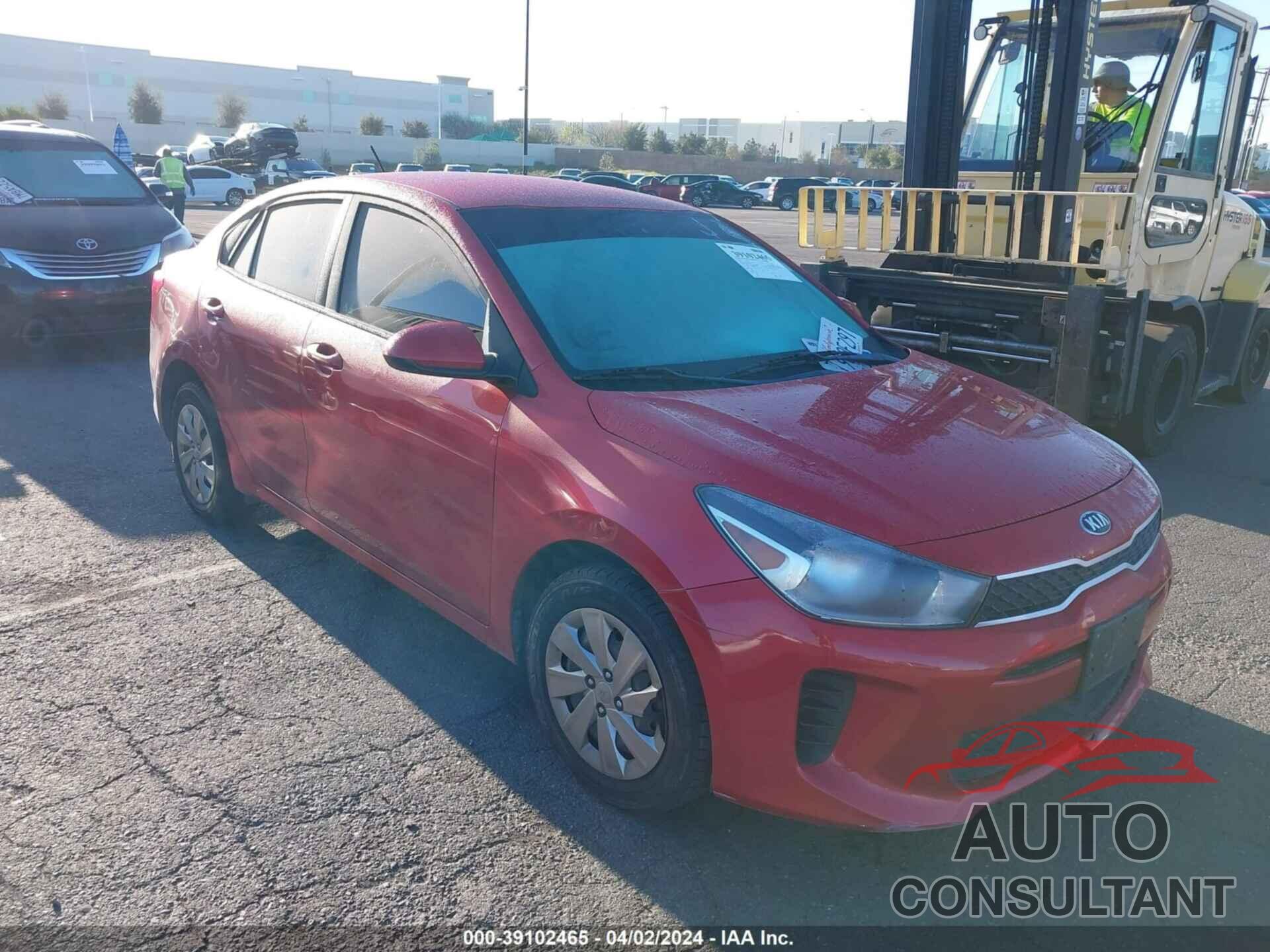 KIA RIO 2018 - 3KPA24AB5JE050584