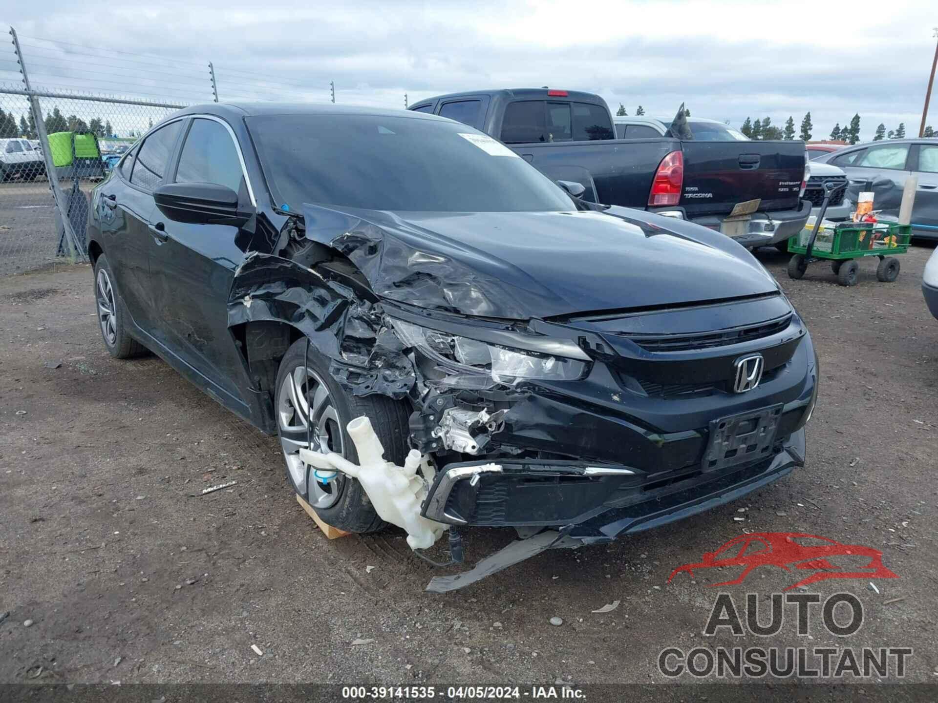 HONDA CIVIC 2019 - 19XFC2F65KE208586