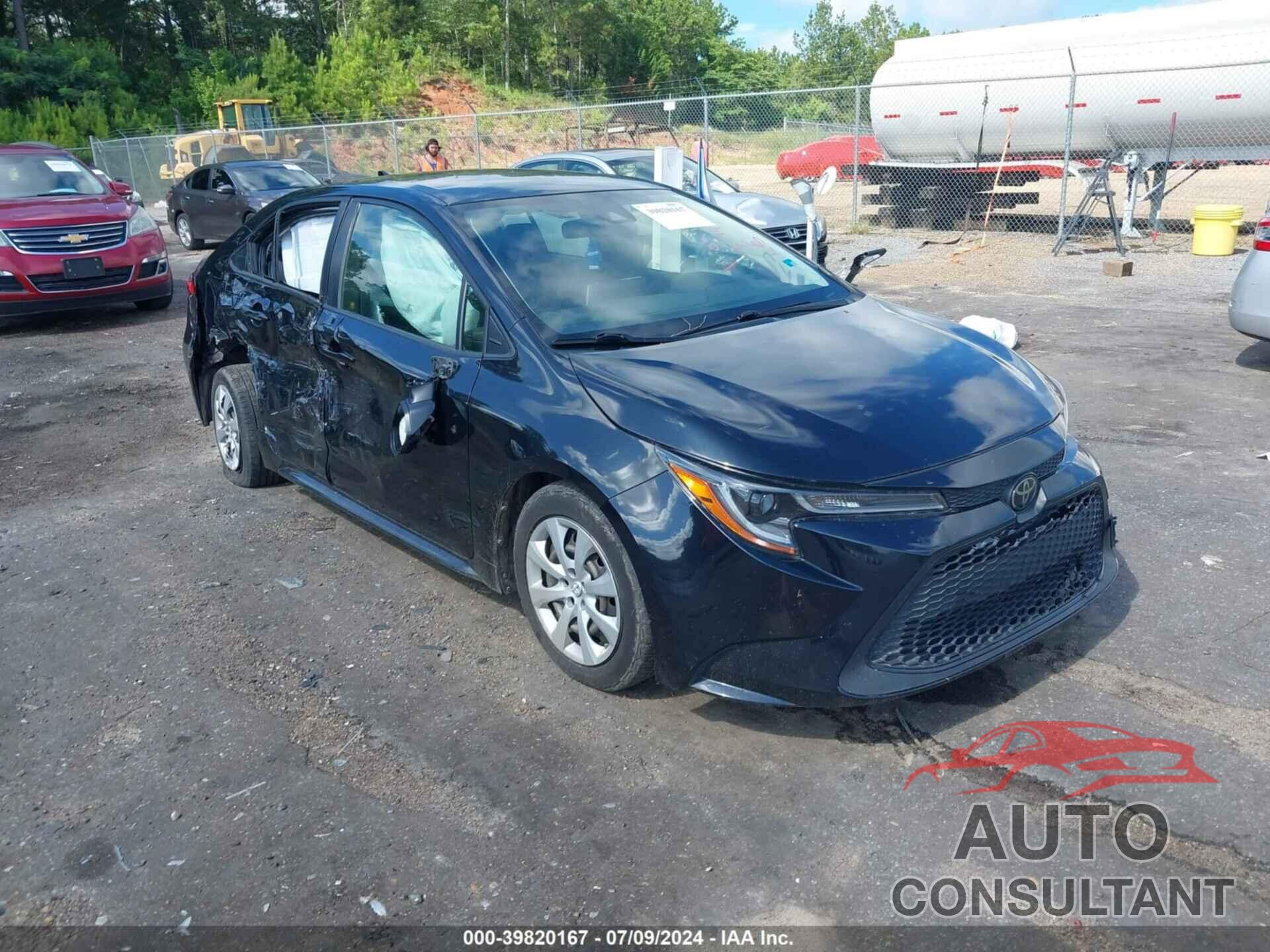 TOYOTA COROLLA 2020 - JTDEPRAE1LJ044250