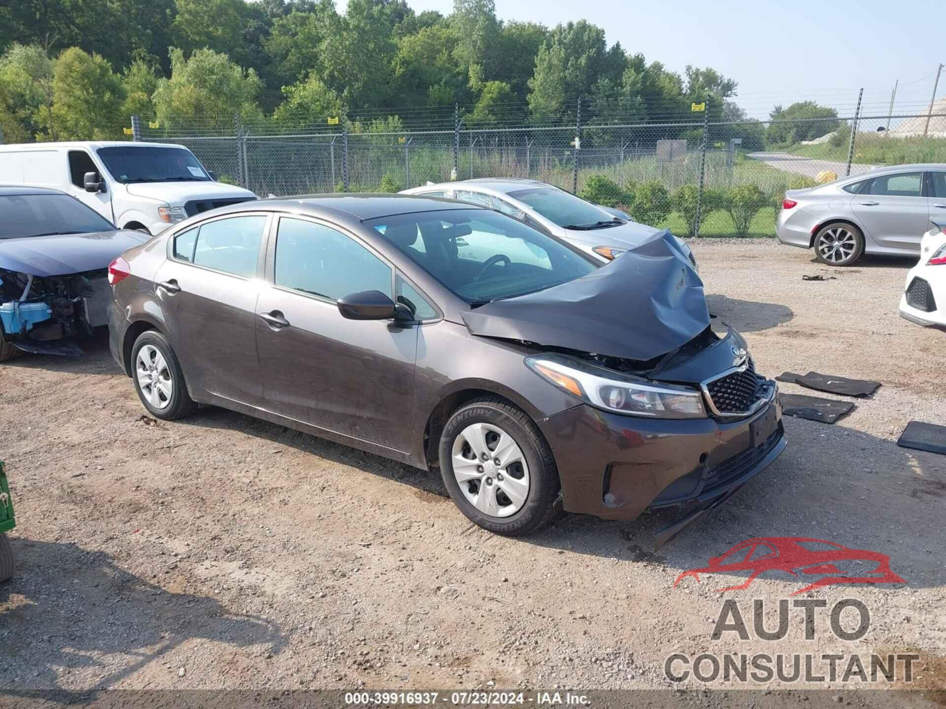 KIA FORTE 2017 - 3KPFK4A72HE066365