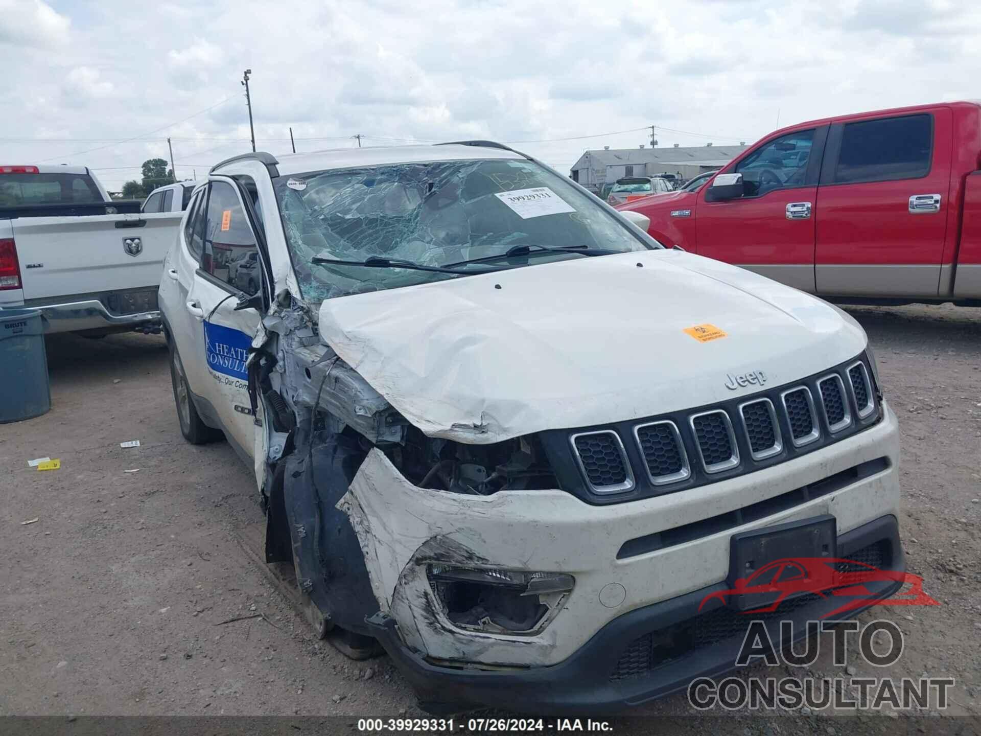 JEEP COMPASS 2019 - 3C4NJCBB9KT802877