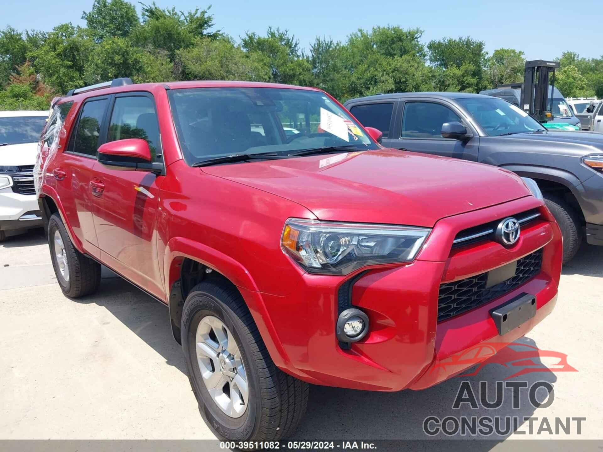 TOYOTA 4RUNNER 2022 - JTEMU5JR3N6044204