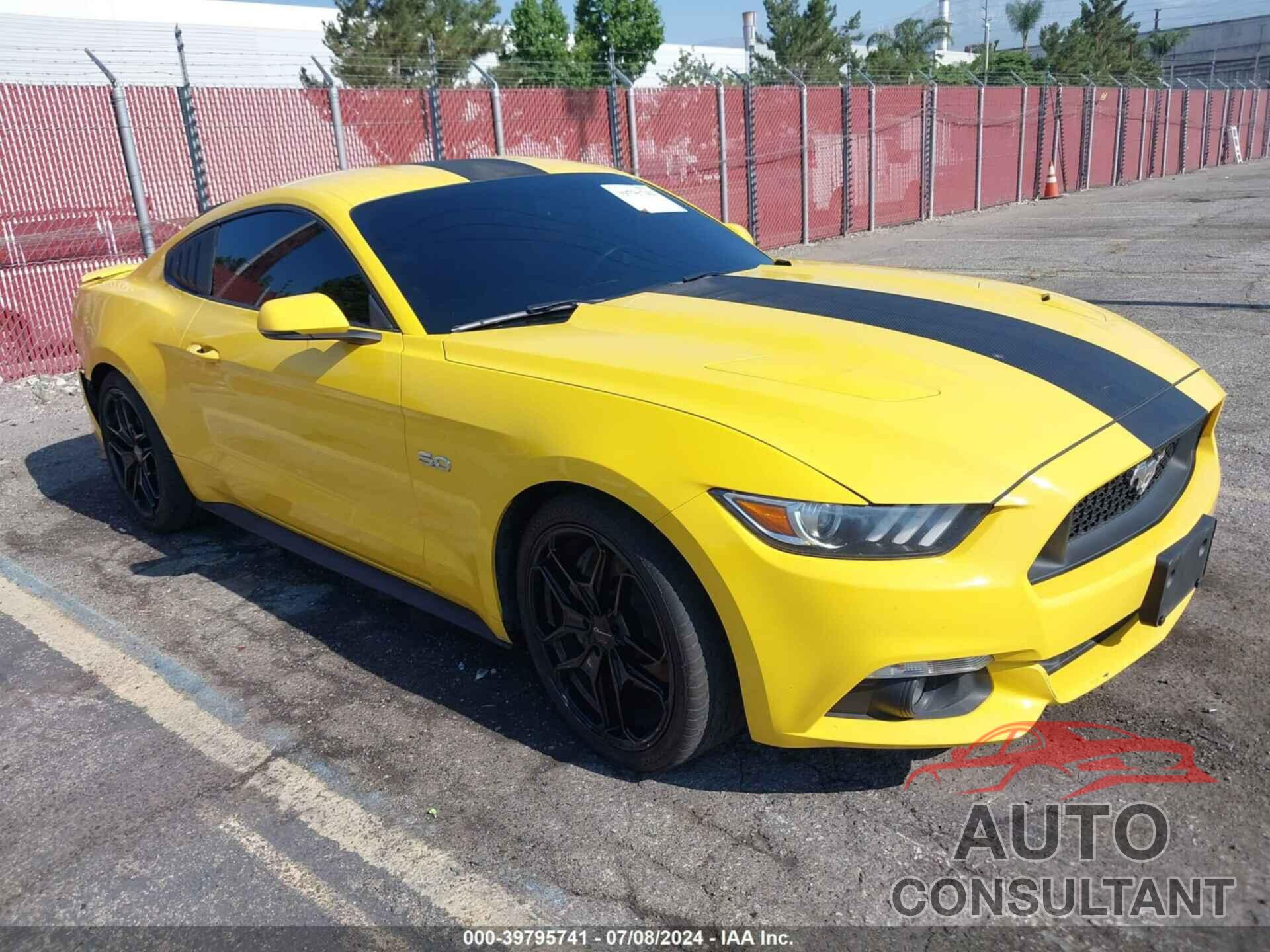 FORD MUSTANG 2017 - 1FA6P8CF6H5286848