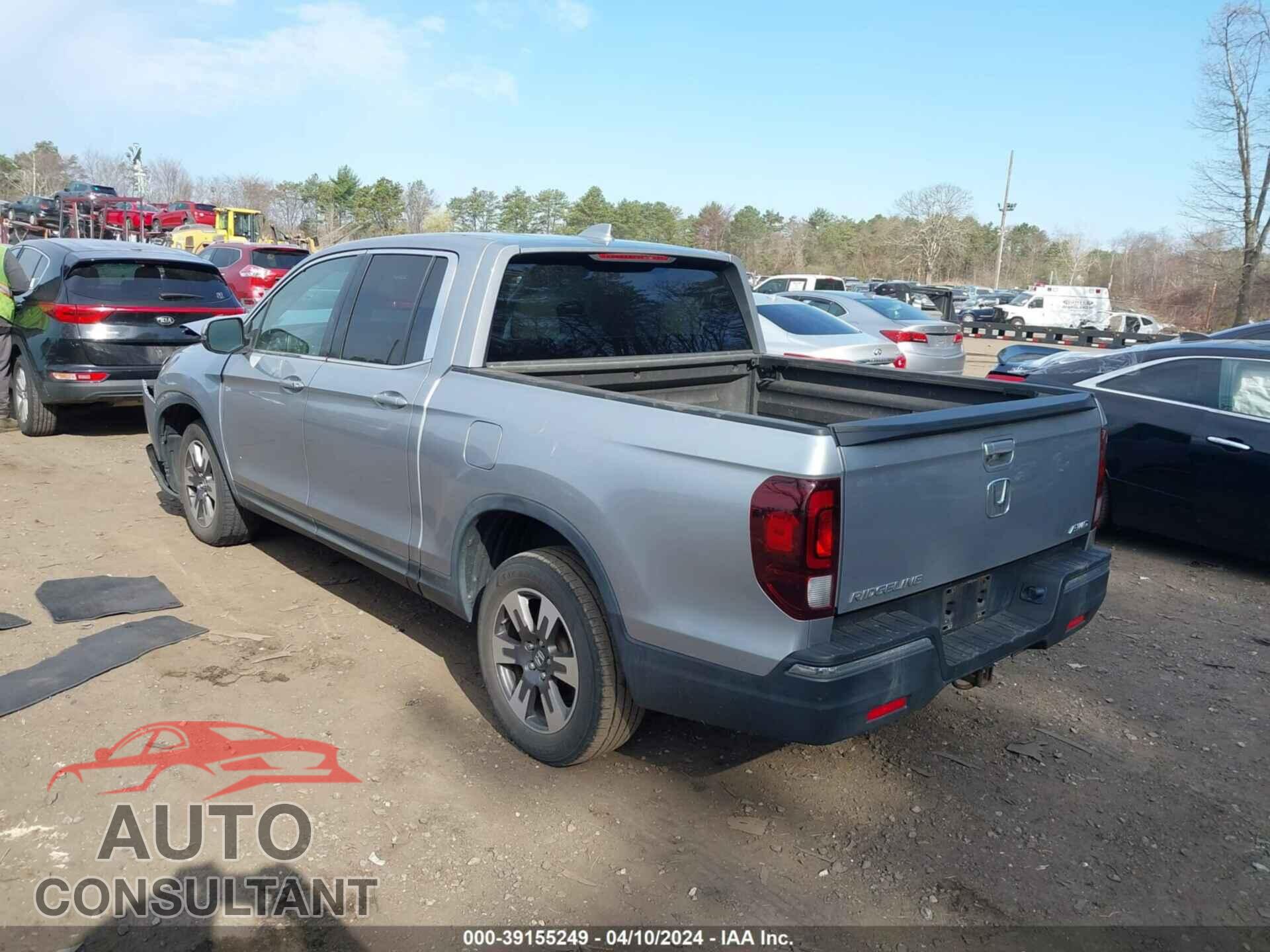 HONDA RIDGELINE 2017 - 5FPYK3F57HB017867