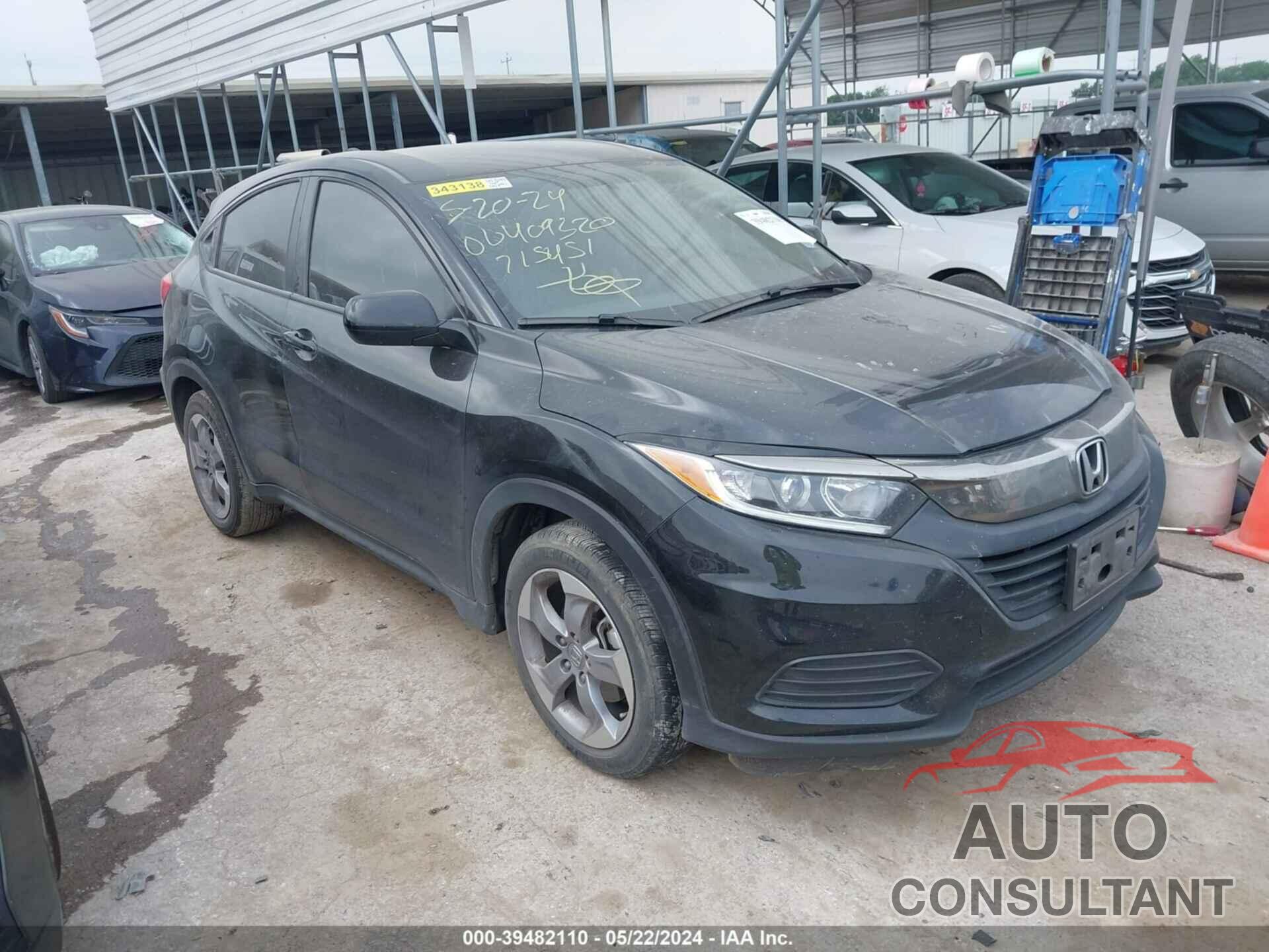 HONDA HR-V 2022 - 3CZRU5H34NM715451