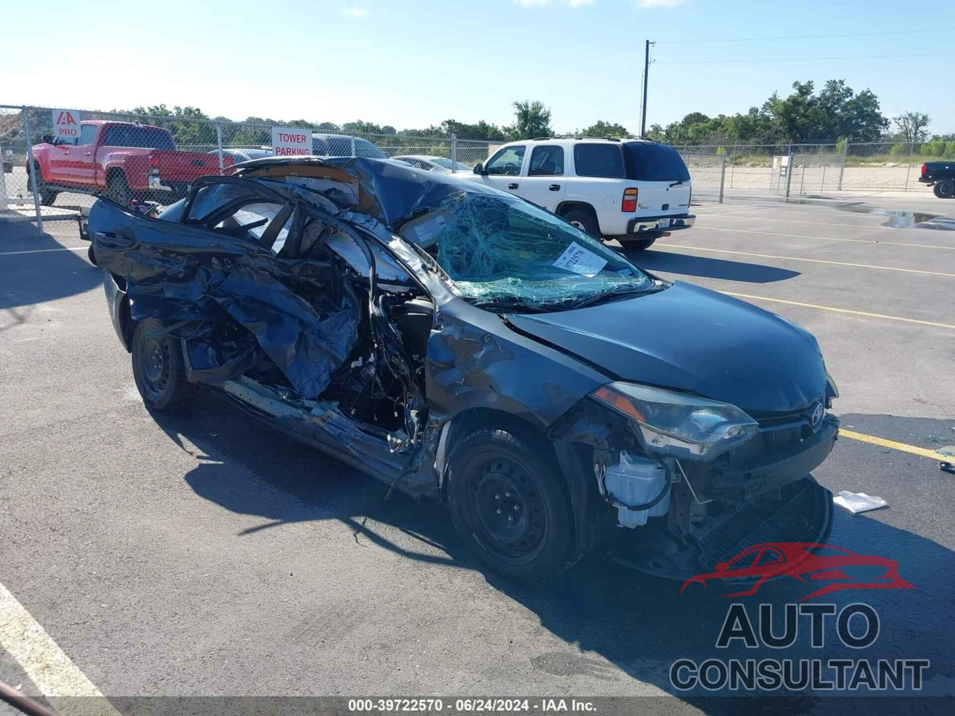 TOYOTA COROLLA 2016 - 5YFBURHE0GP508227