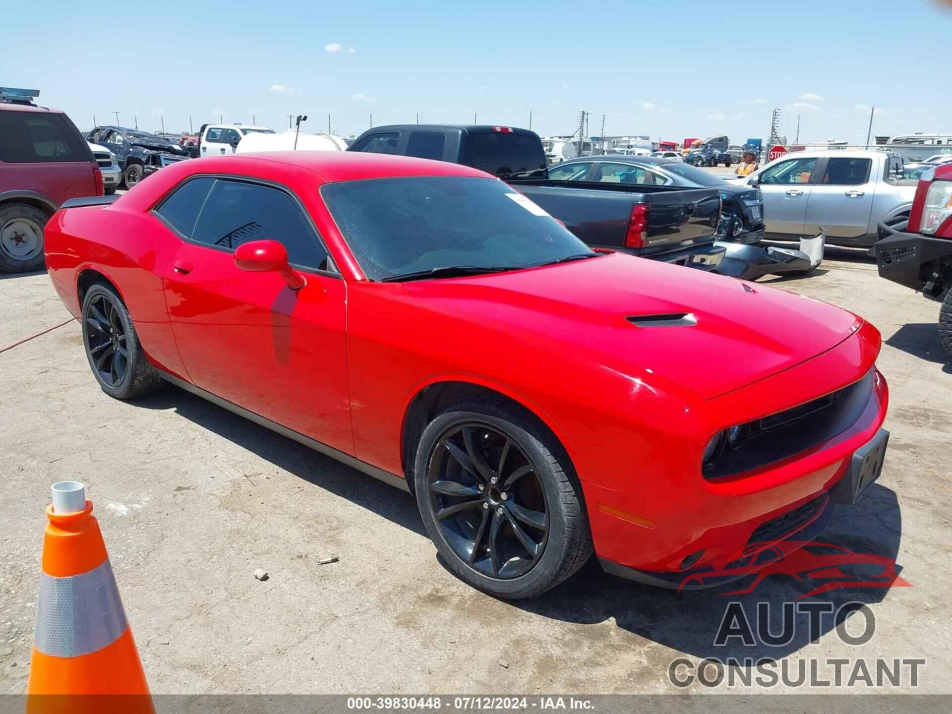 DODGE CHALLENGER 2016 - 2C3CDZAG0GH153196