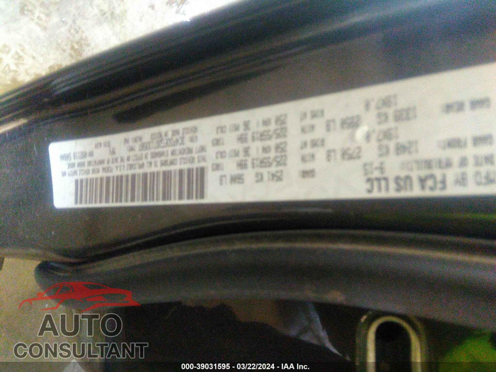 DODGE JOURNEY 2016 - 3C4PDDEG1GT133587
