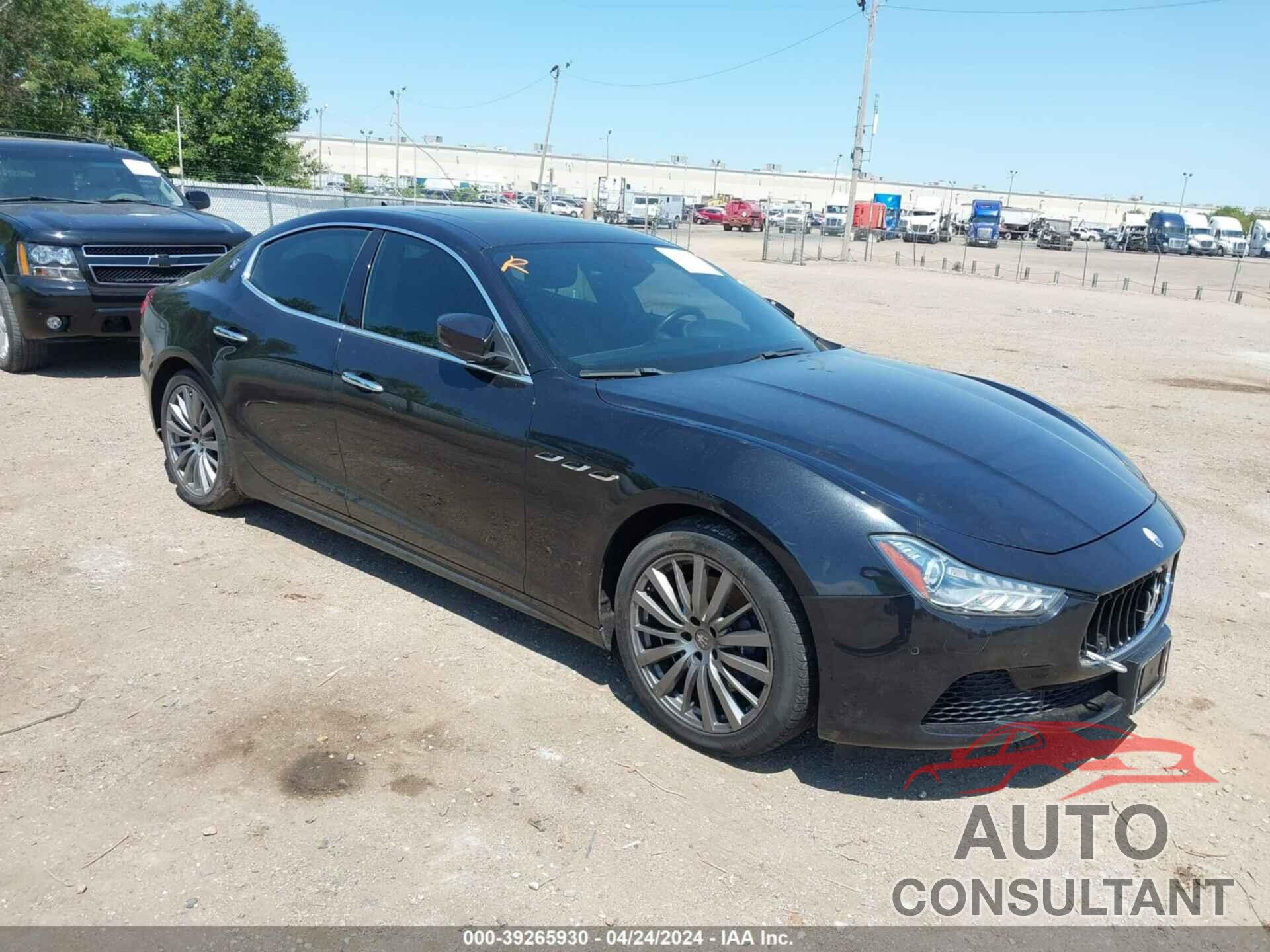 MASERATI GHIBLI 2017 - ZAM57XSL0H1220936