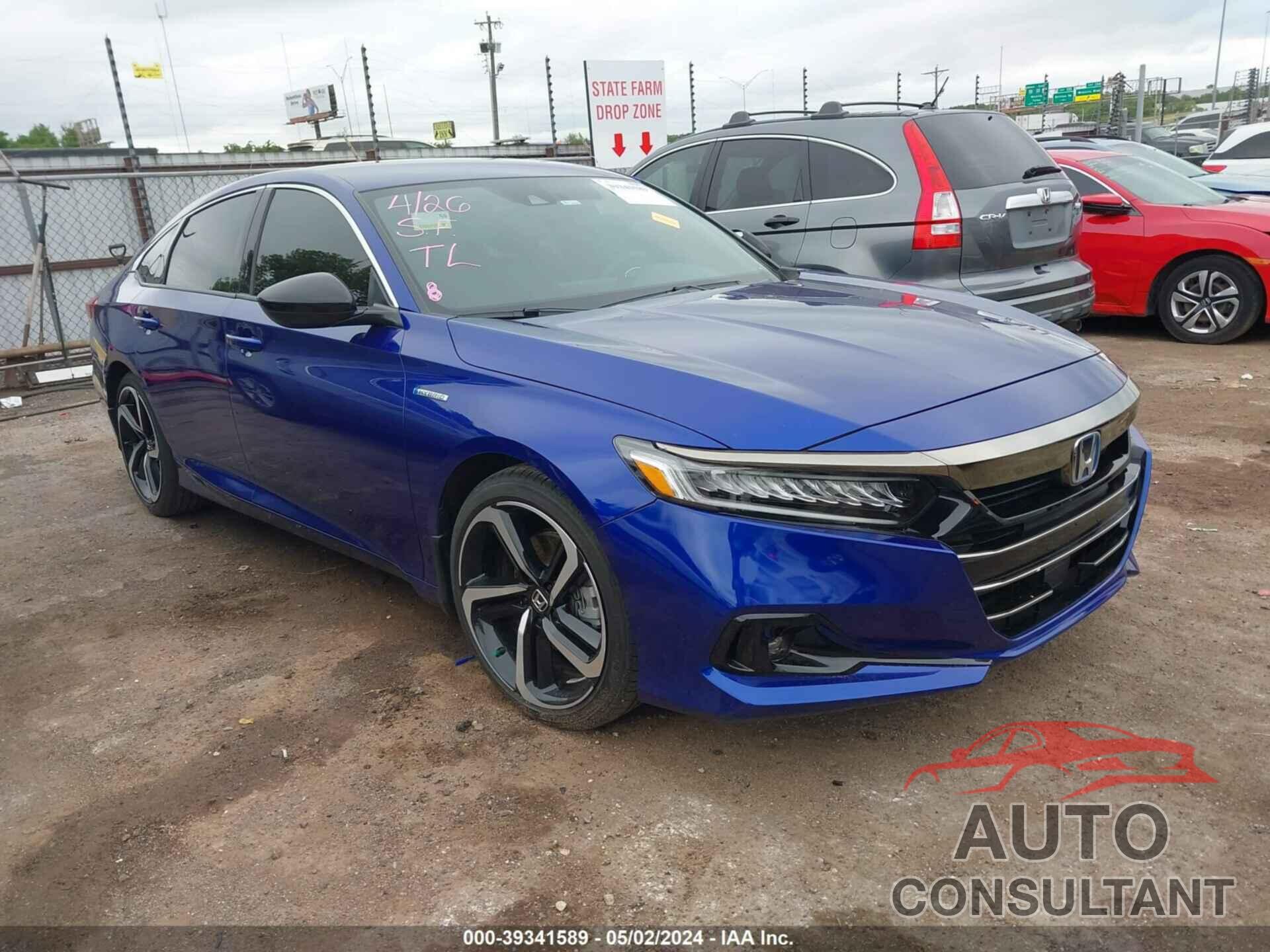 HONDA ACCORD 2022 - 1HGCV3F20NA004433