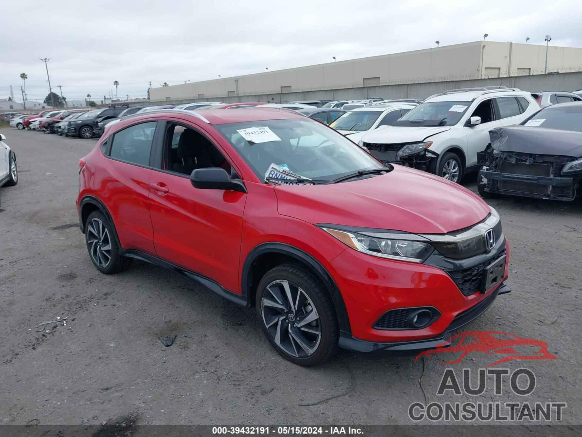 HONDA HR-V 2019 - 3CZRU5H17KG700239