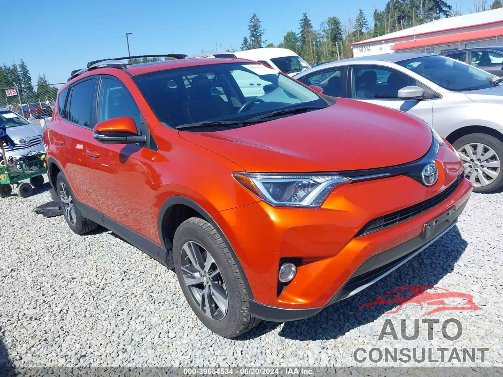 TOYOTA RAV4 2016 - 2T3RFREV5GW482291