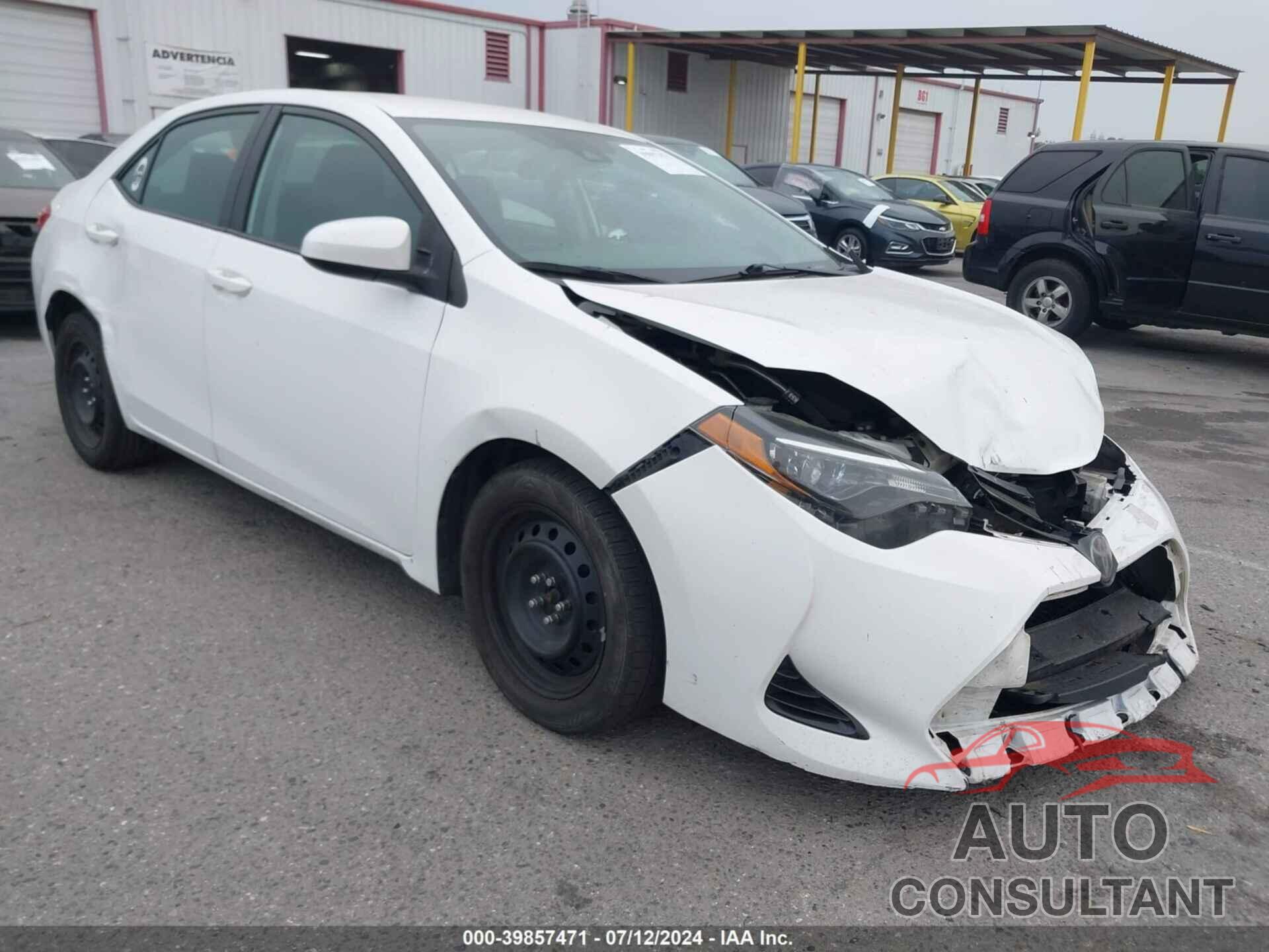 TOYOTA COROLLA 2018 - 2T1BURHE0JC073278