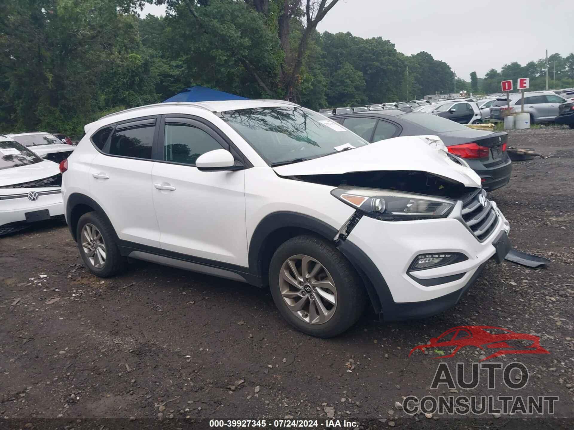 HYUNDAI TUCSON 2017 - KM8J3CA40HU291629