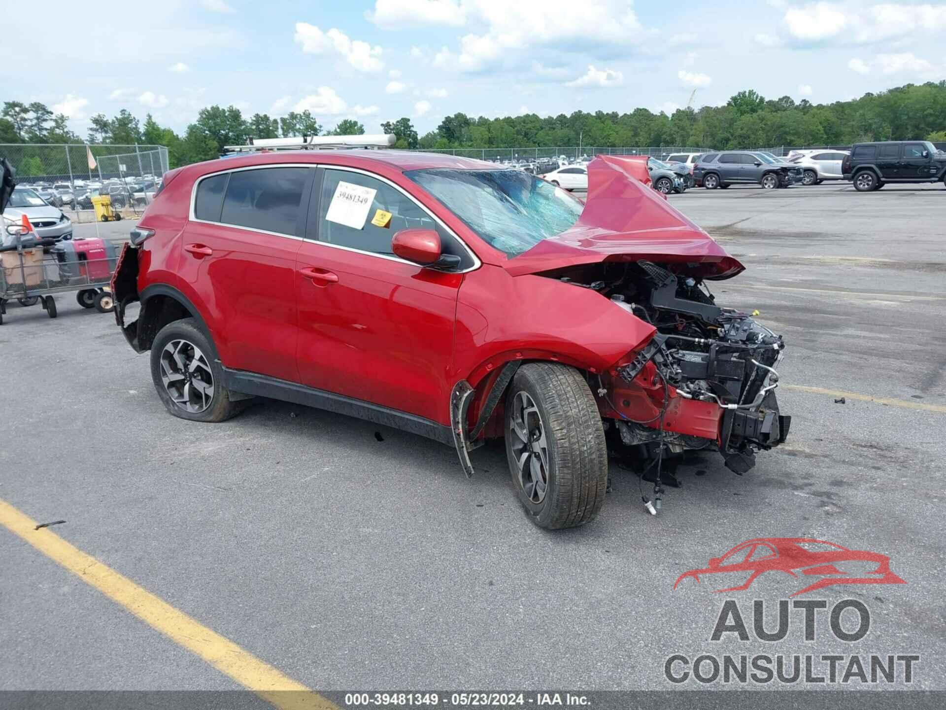 KIA SPORTAGE 2022 - KNDPM3AC8N7007483