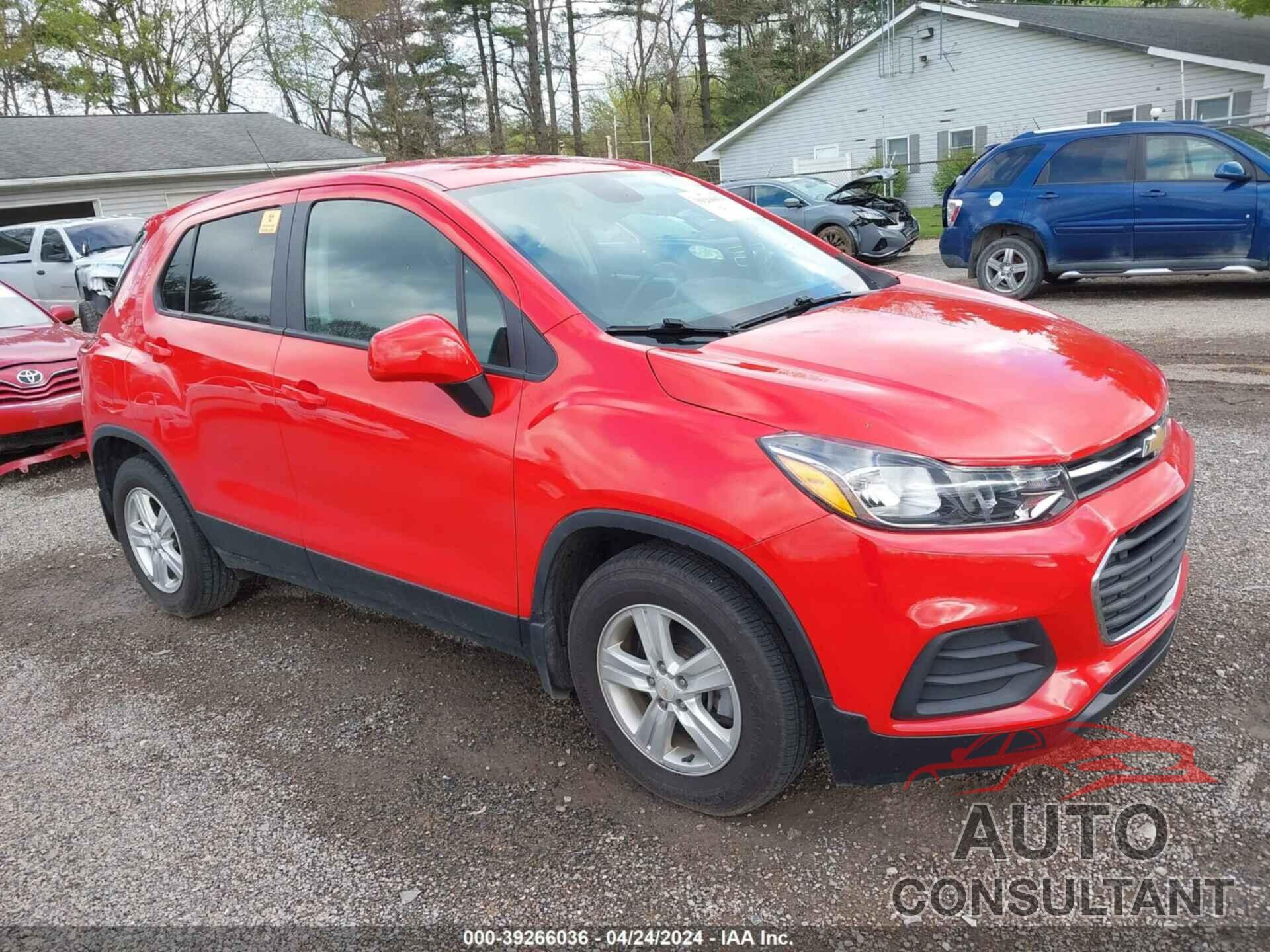 CHEVROLET TRAX 2020 - KL7CJKSB0LB347449