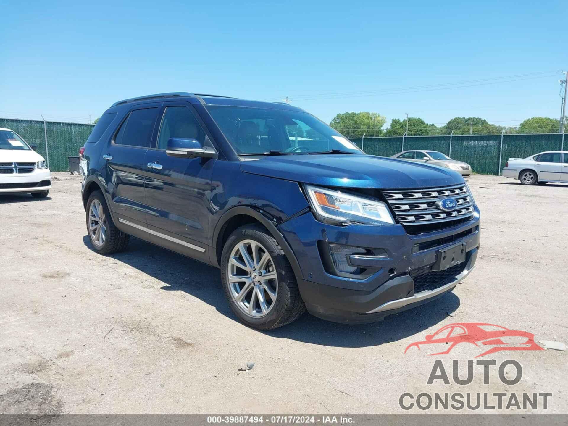 FORD EXPLORER 2017 - 1FM5K8FH3HGC13034