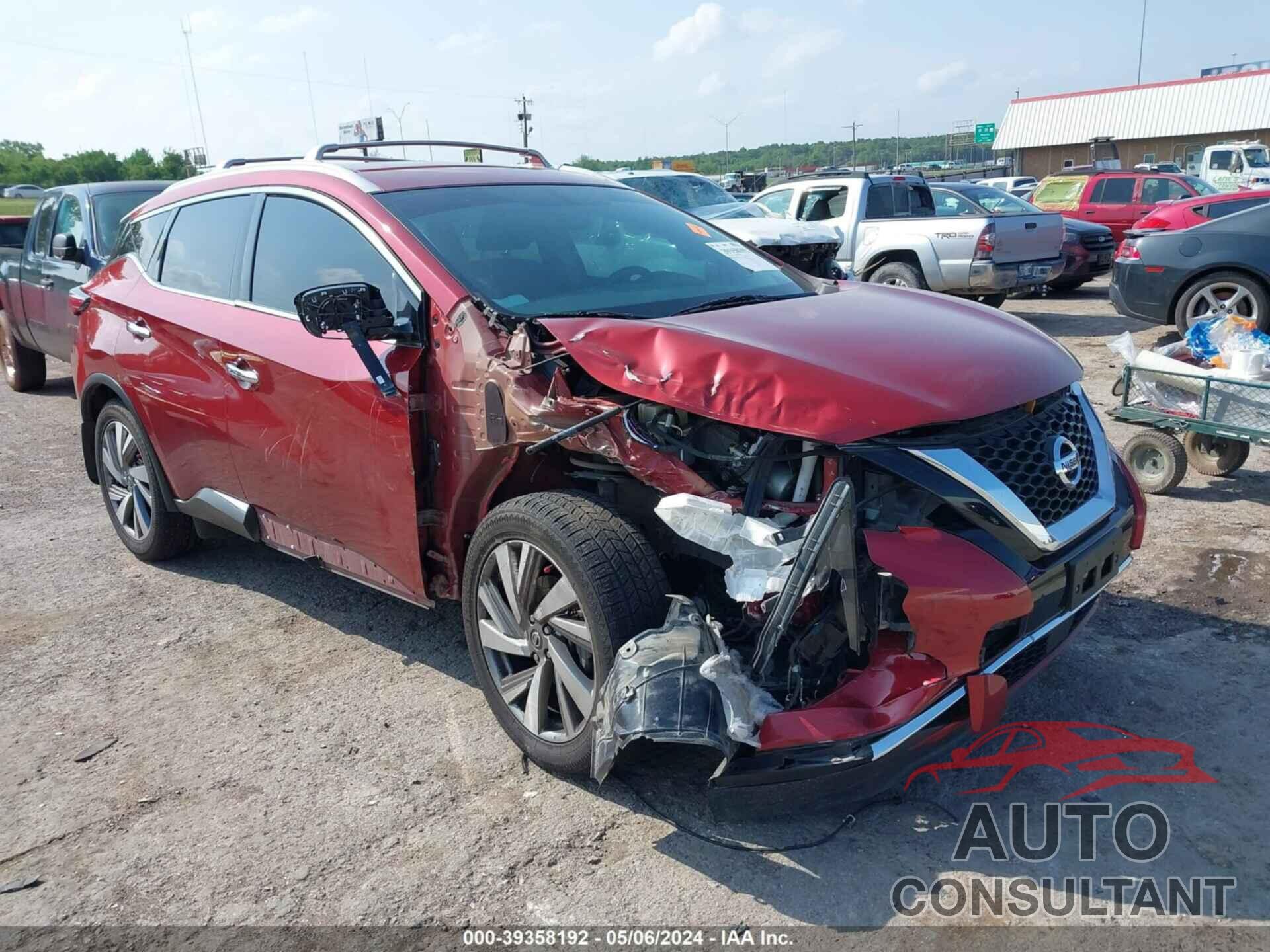 NISSAN MURANO 2019 - 5N1AZ2MS5KN153816