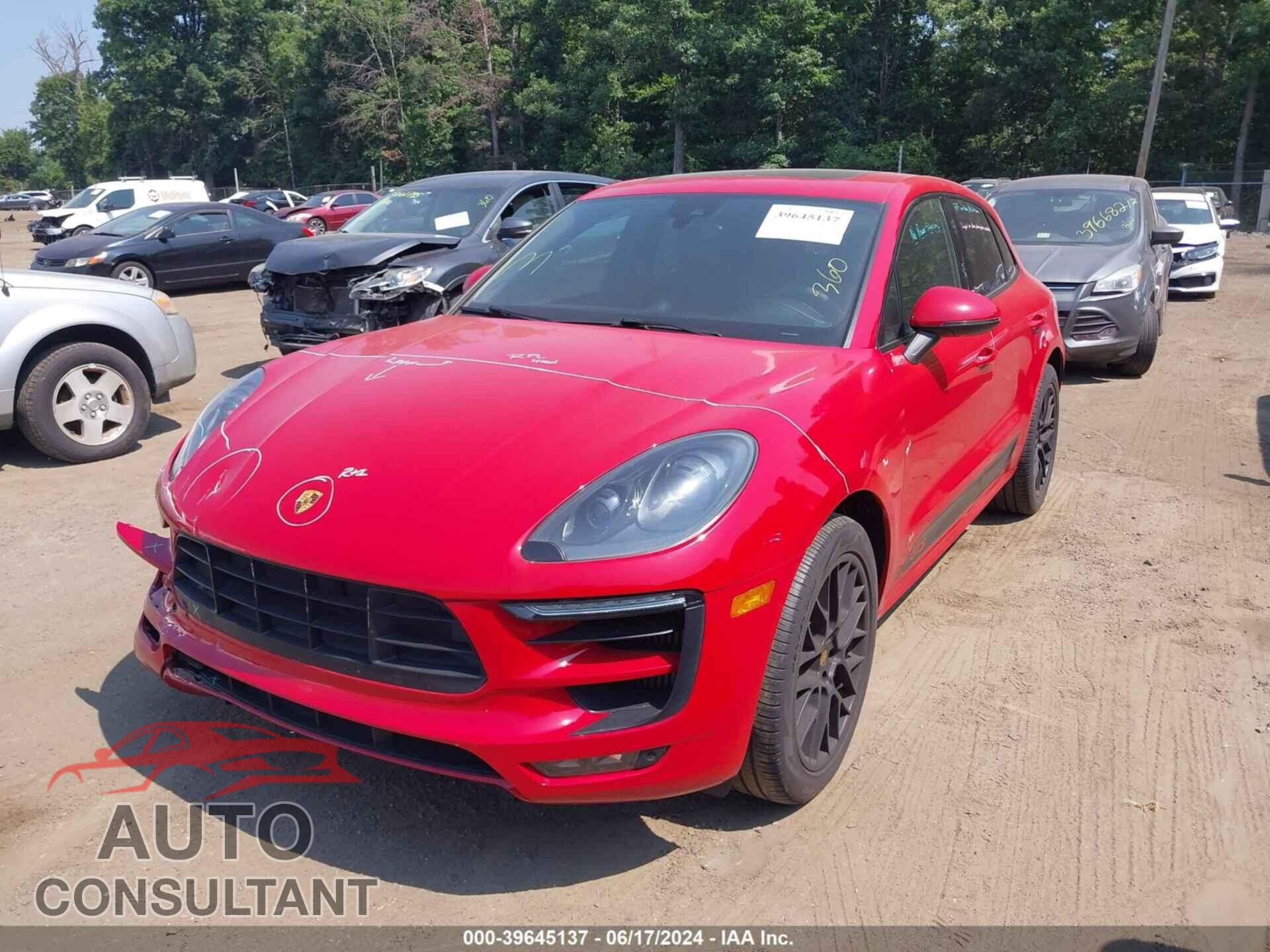 PORSCHE MACAN 2017 - WP1AG2A5XHLB54231