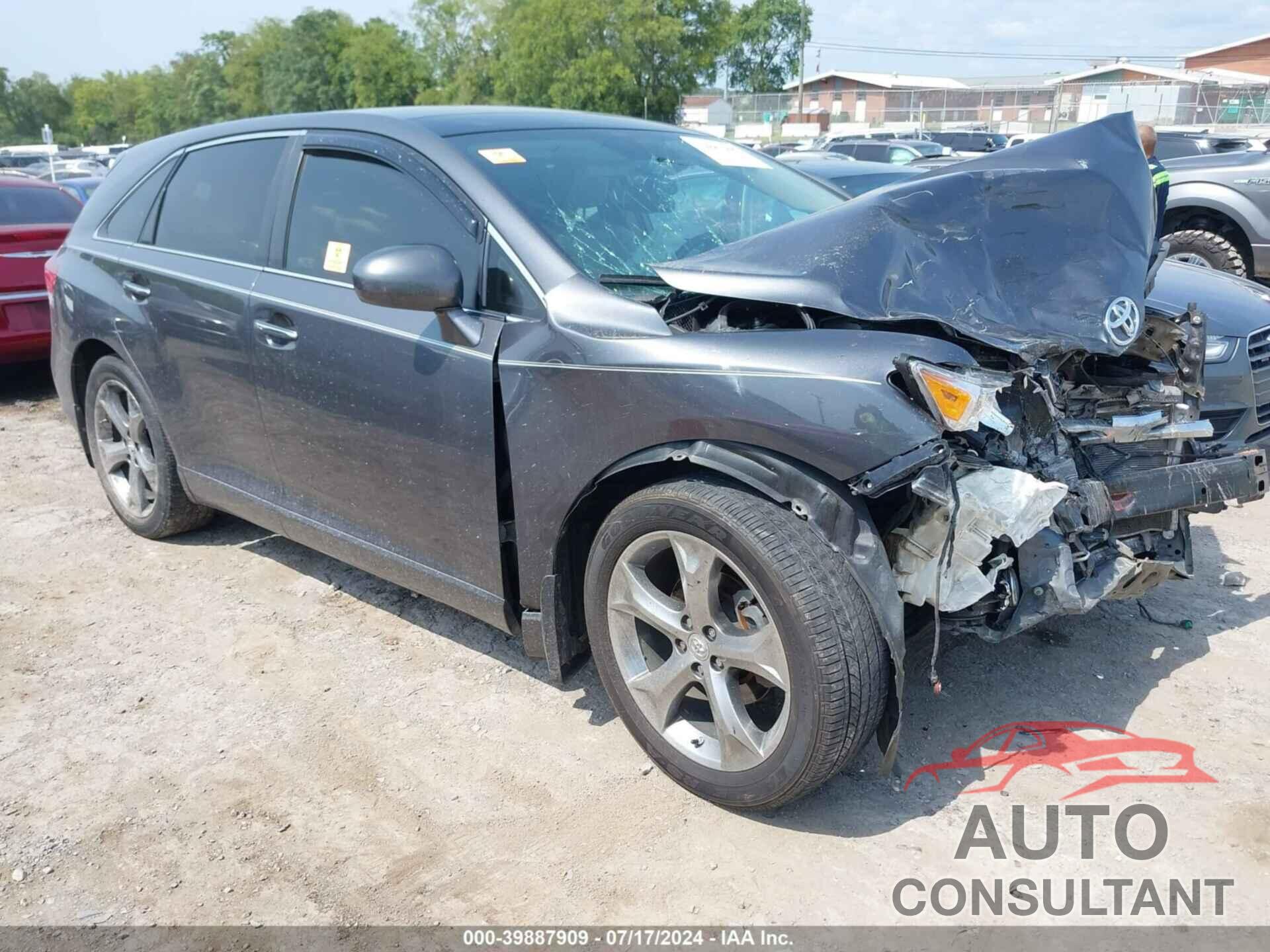 TOYOTA VENZA 2012 - 4T3ZK3BB5CU051527