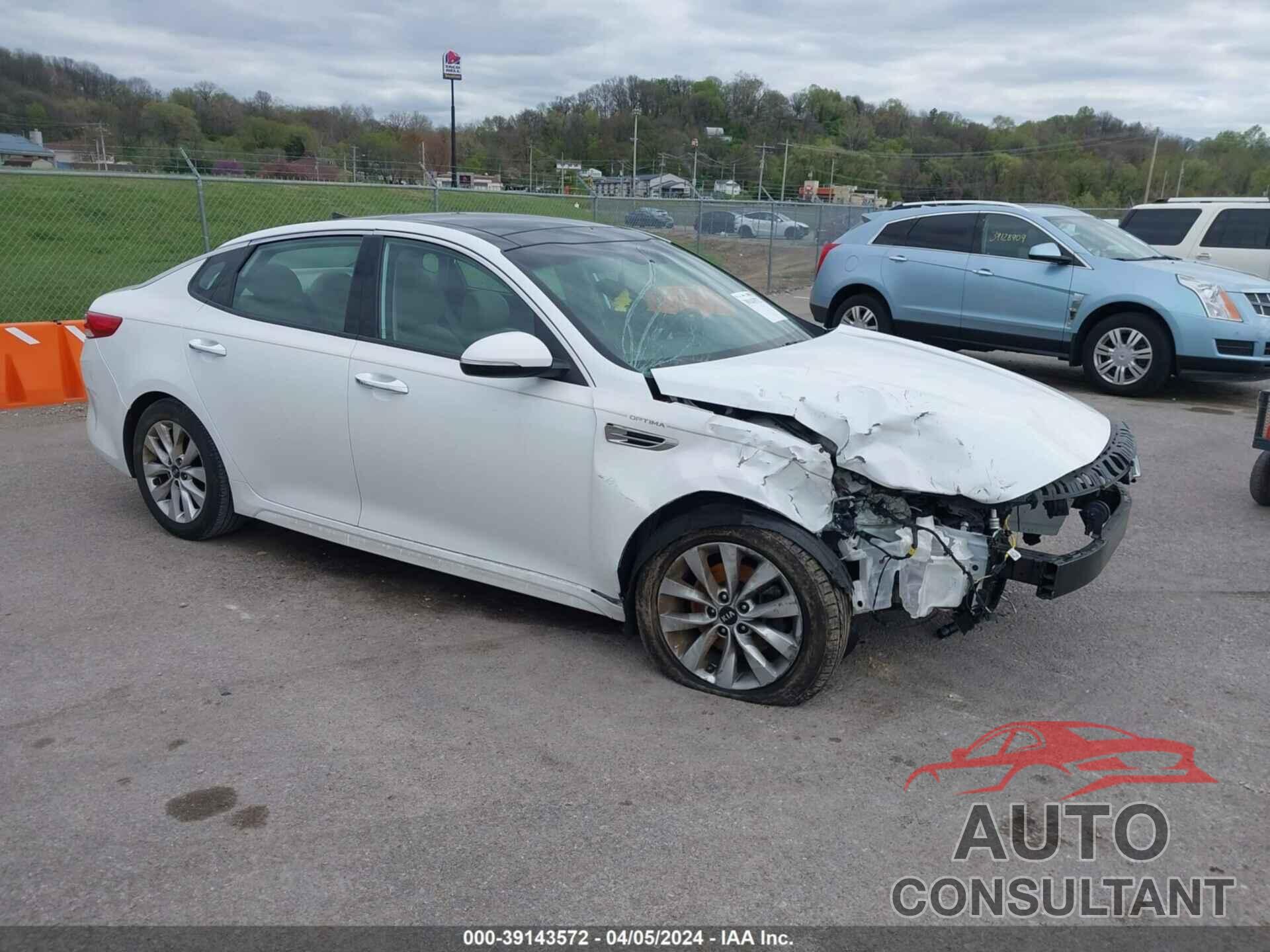 KIA OPTIMA 2018 - 5XXGU4L31JG199480