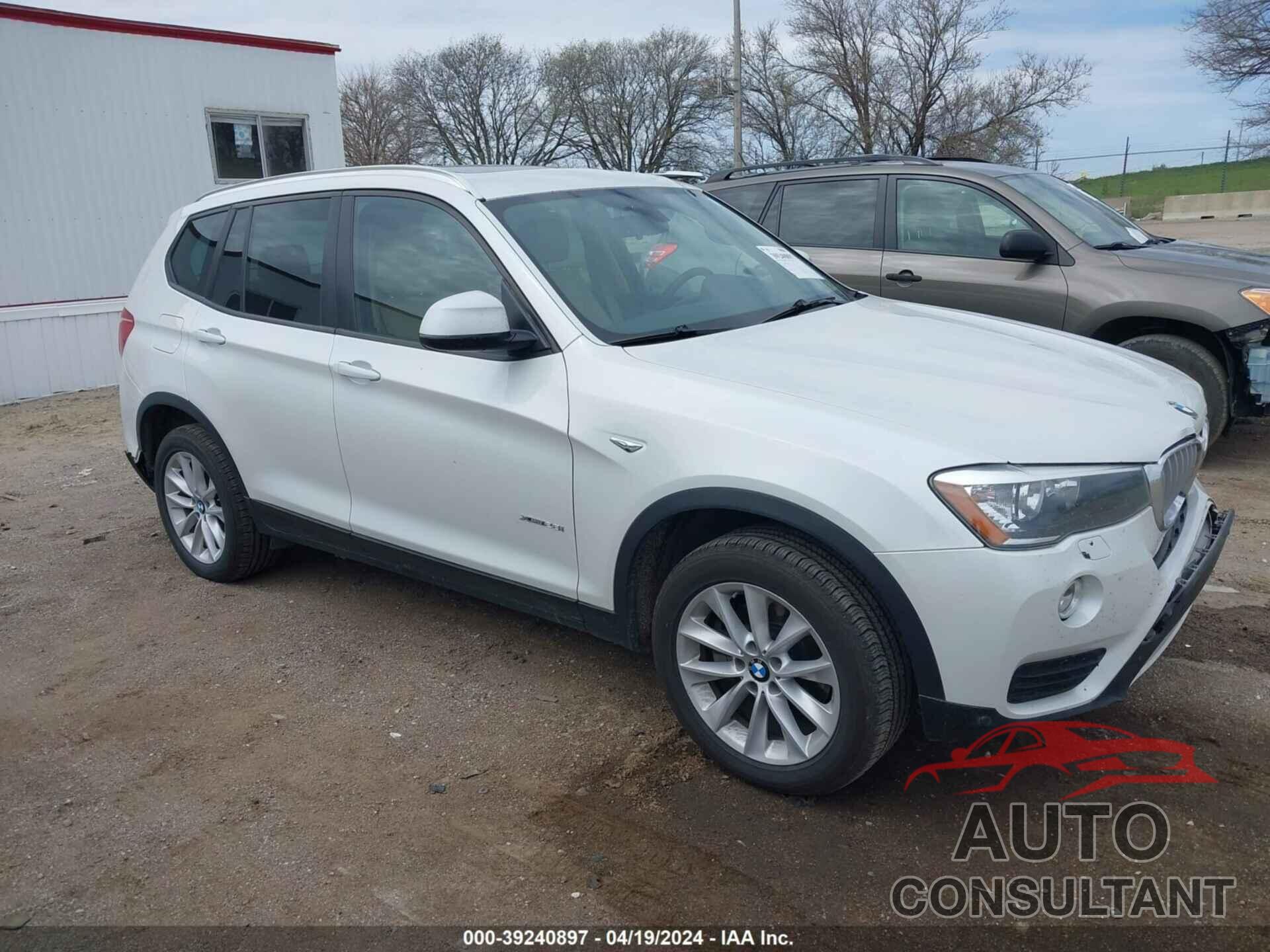 BMW X3 2017 - 5UXWX9C38H0T17566