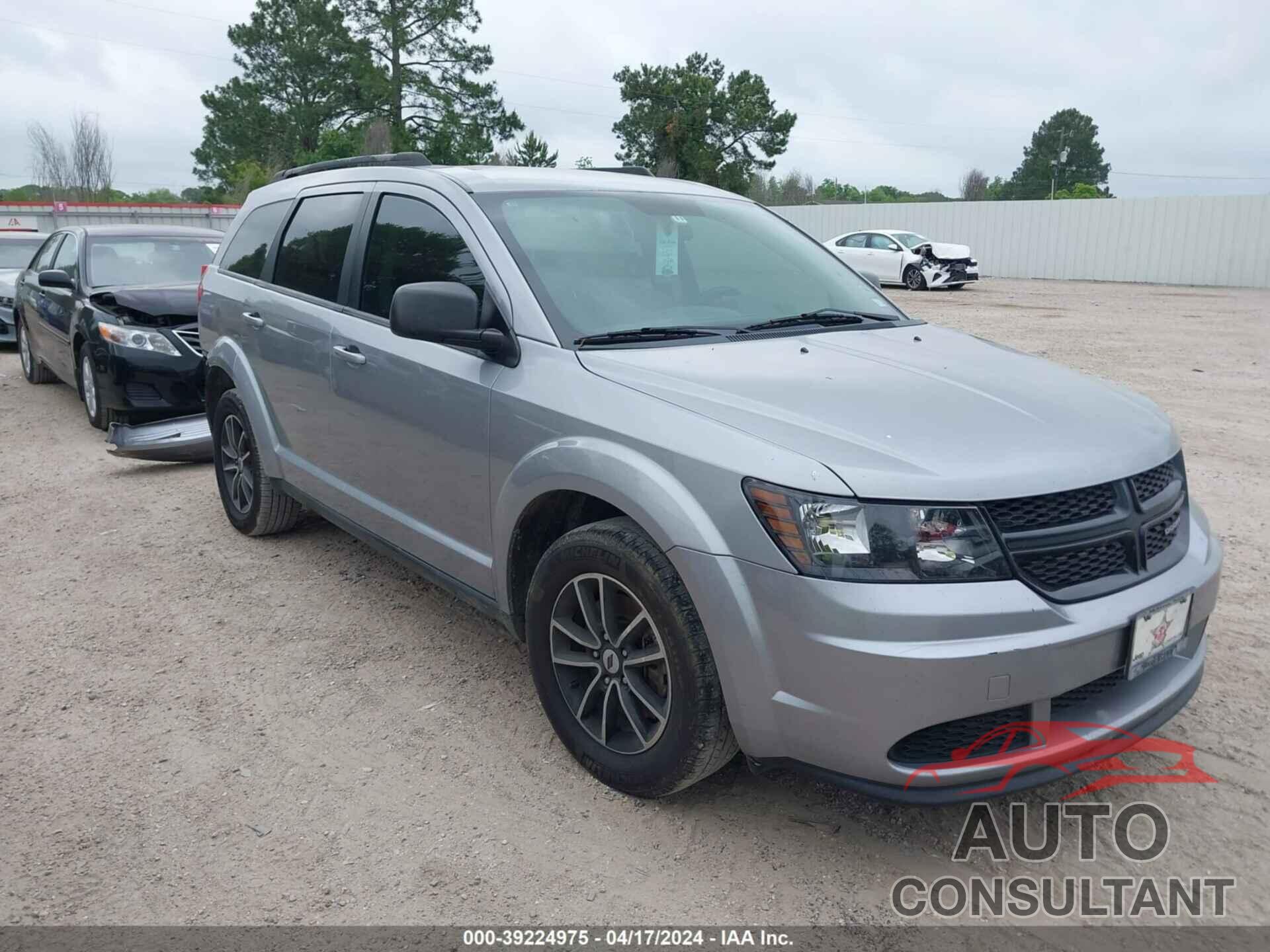 DODGE JOURNEY 2018 - 3C4PDCAB9JT167160