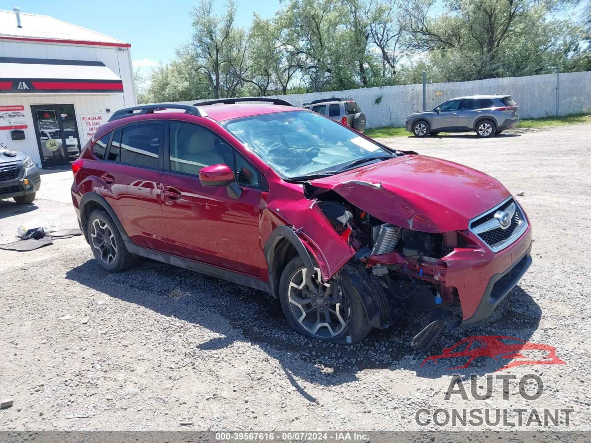 SUBARU CROSSTREK 2016 - JF2GPADC0GH346938