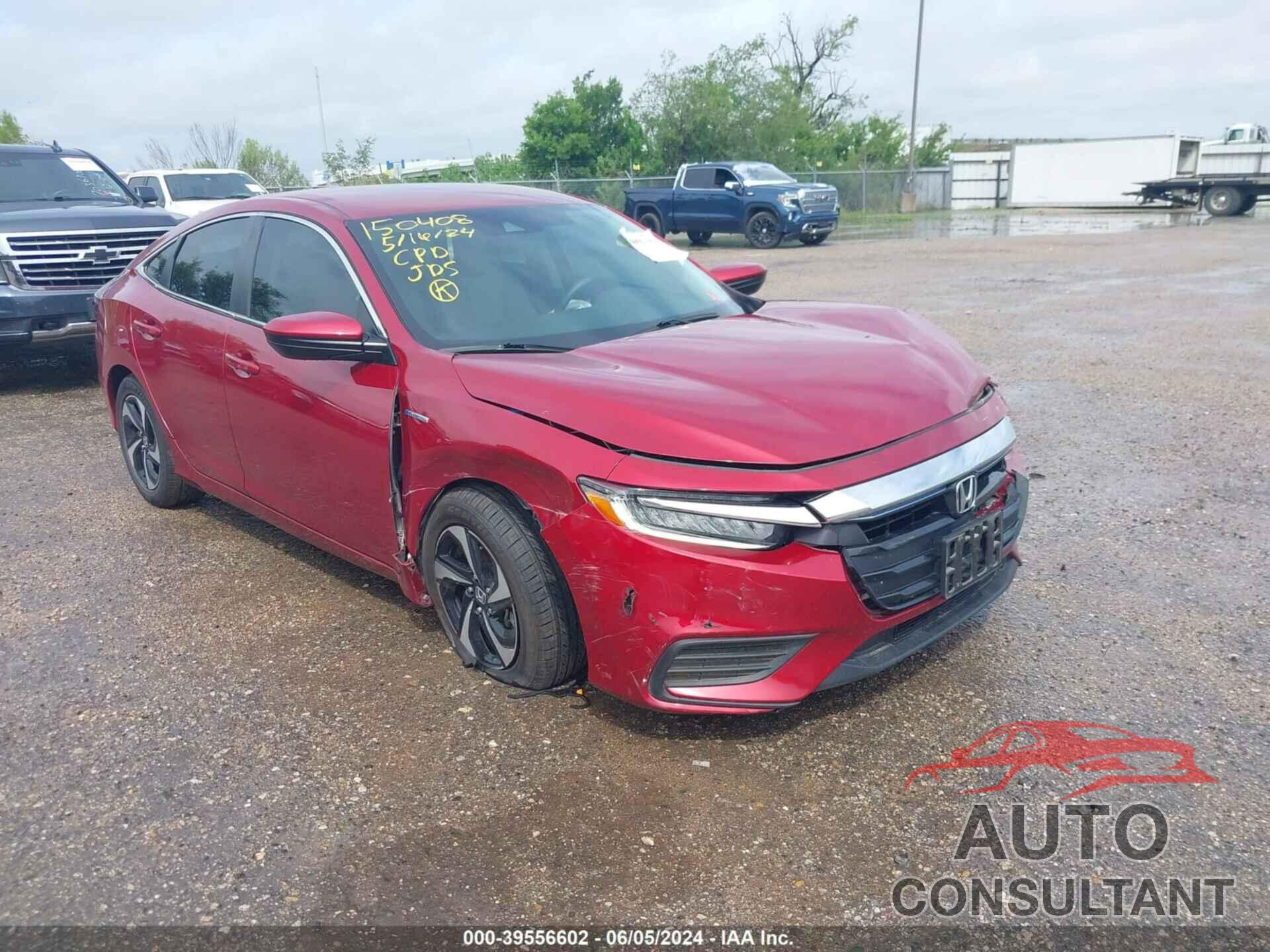 HONDA INSIGHT 2022 - 19XZE4F50NE009069