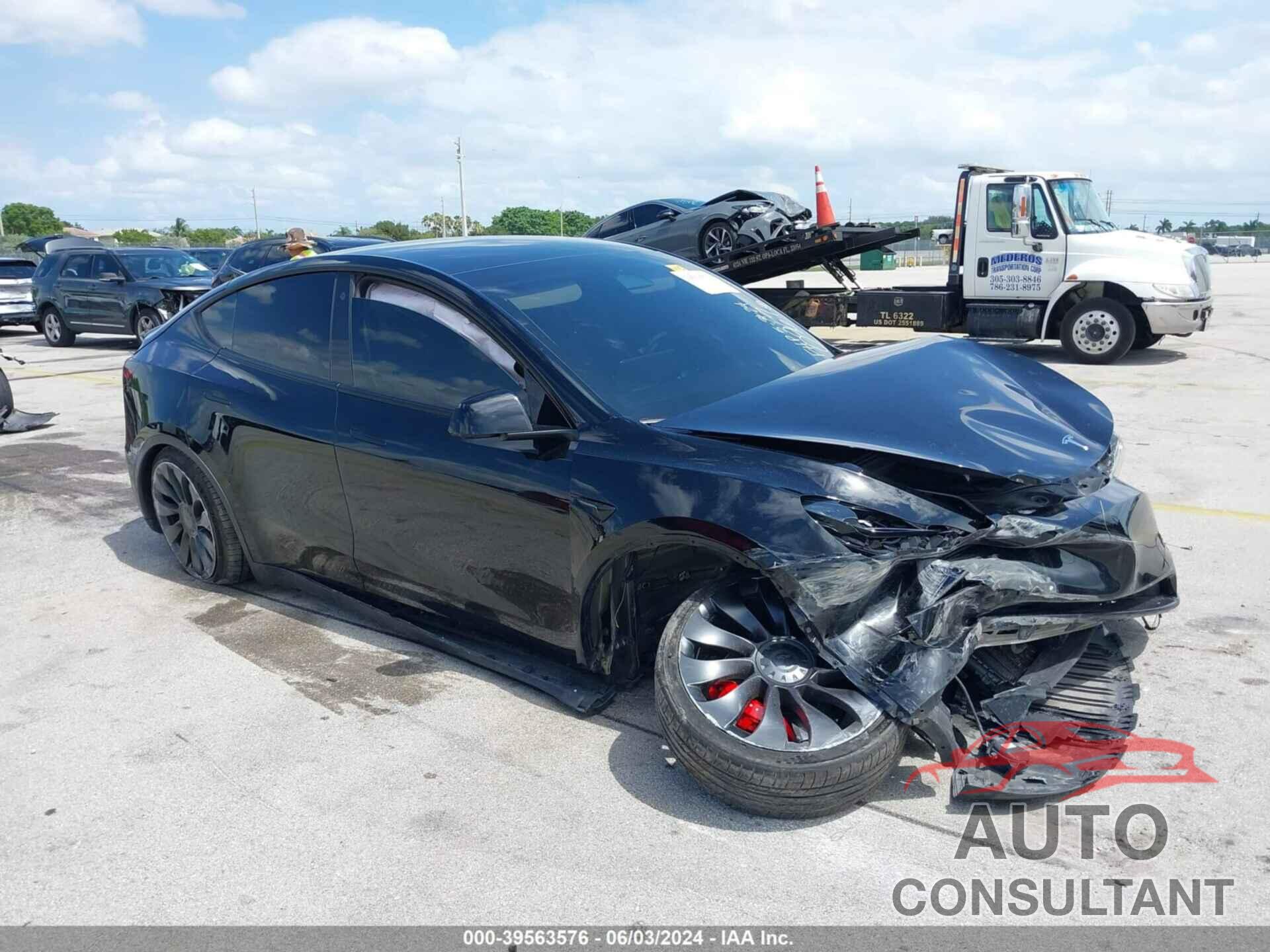 TESLA MODEL Y 2022 - 7SAYGDEF5NF520967