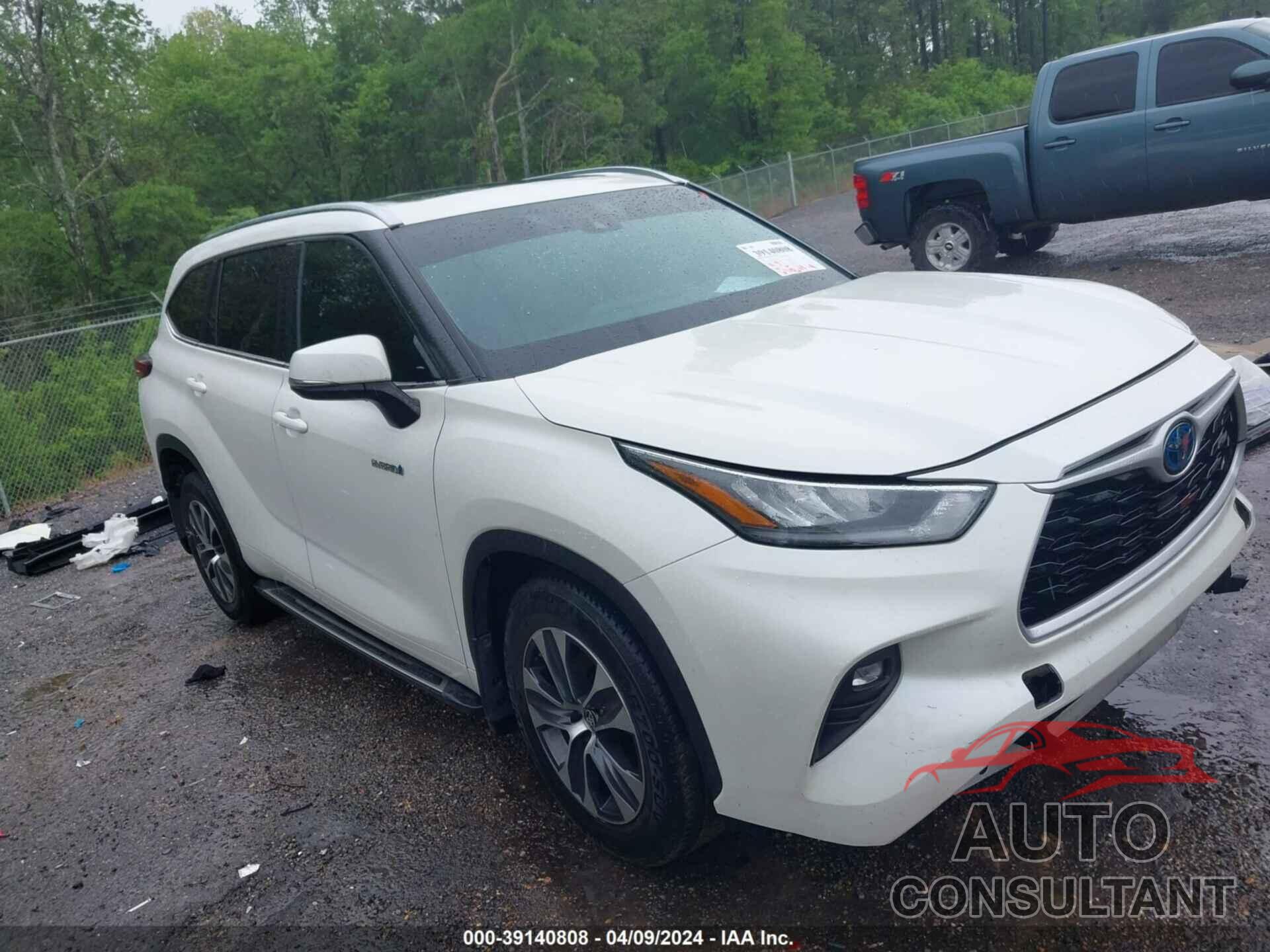 TOYOTA HIGHLANDER 2020 - 5TDGARAH0LS500035