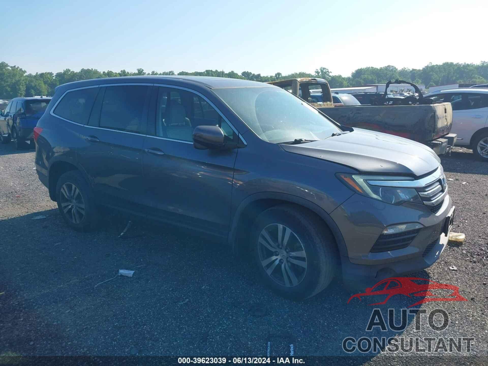 HONDA PILOT 2016 - 5FNYF6H57GB099691