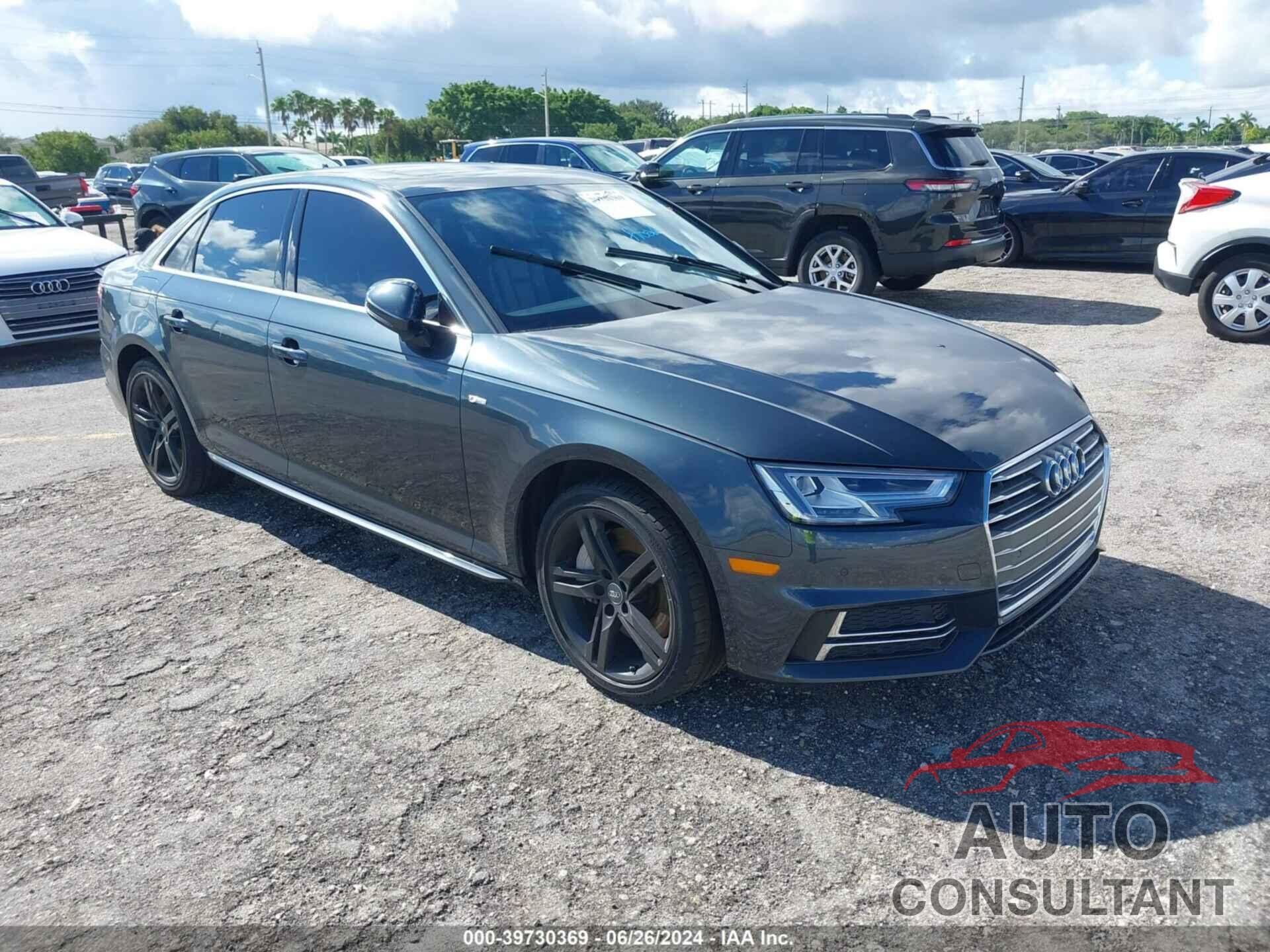 AUDI A4 2017 - WAULNAF40HA046283