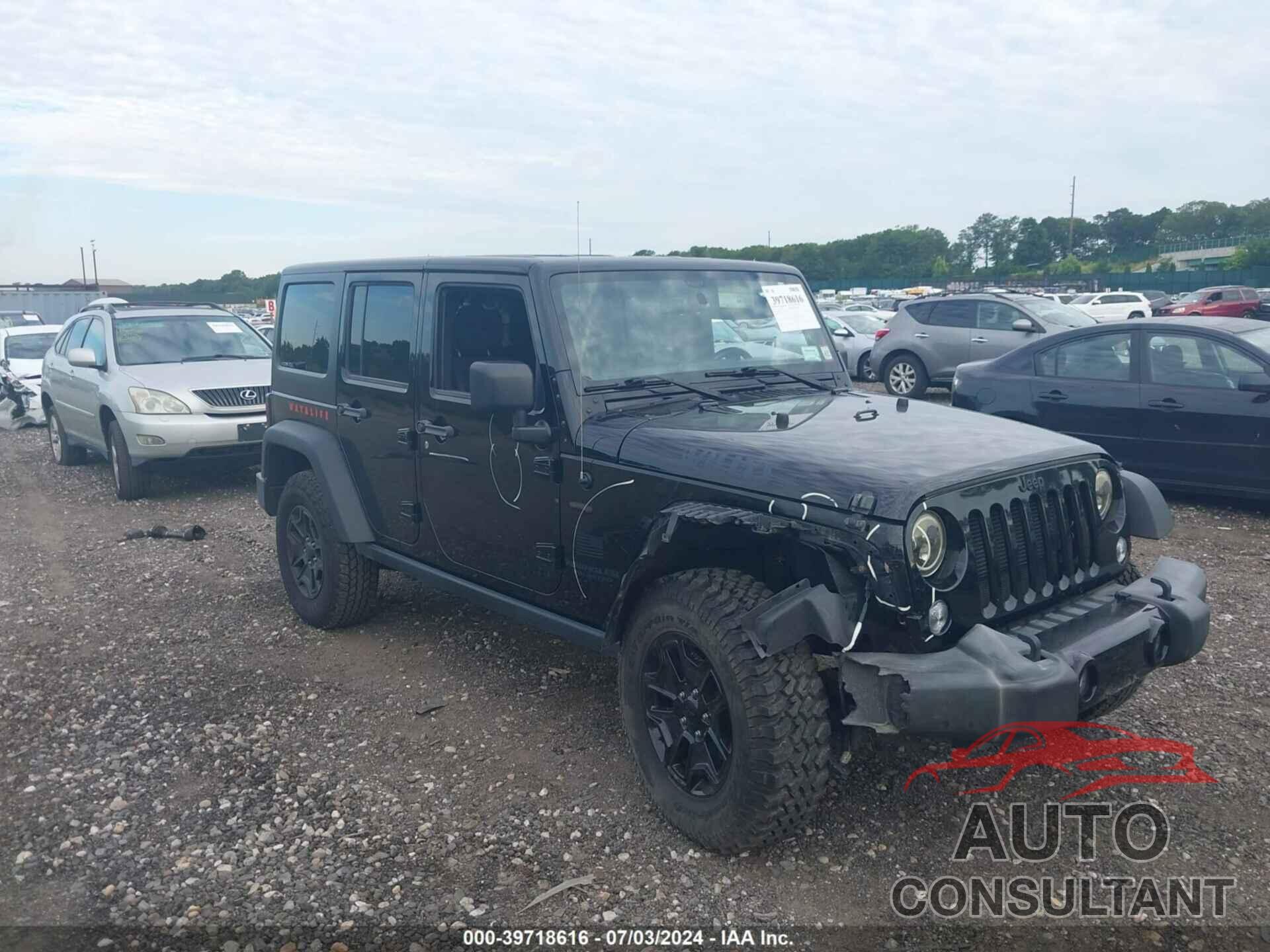 JEEP WRANGLER UNLIMITED 2017 - 1C4HJWDG3HL645472