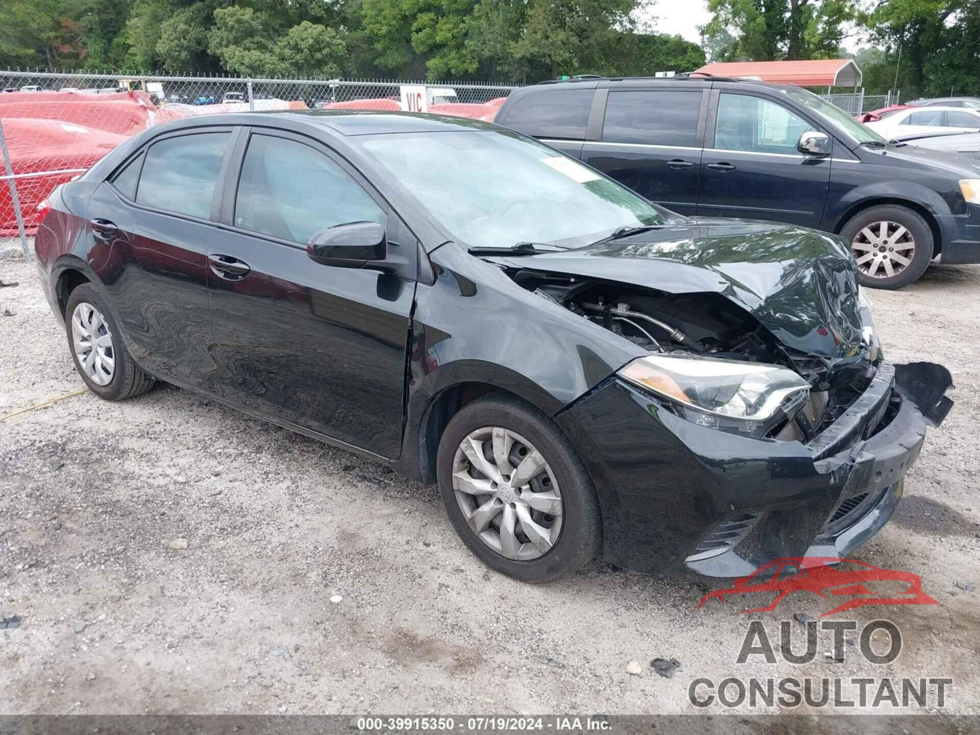 TOYOTA COROLLA 2016 - 2T1BURHE5GC694069