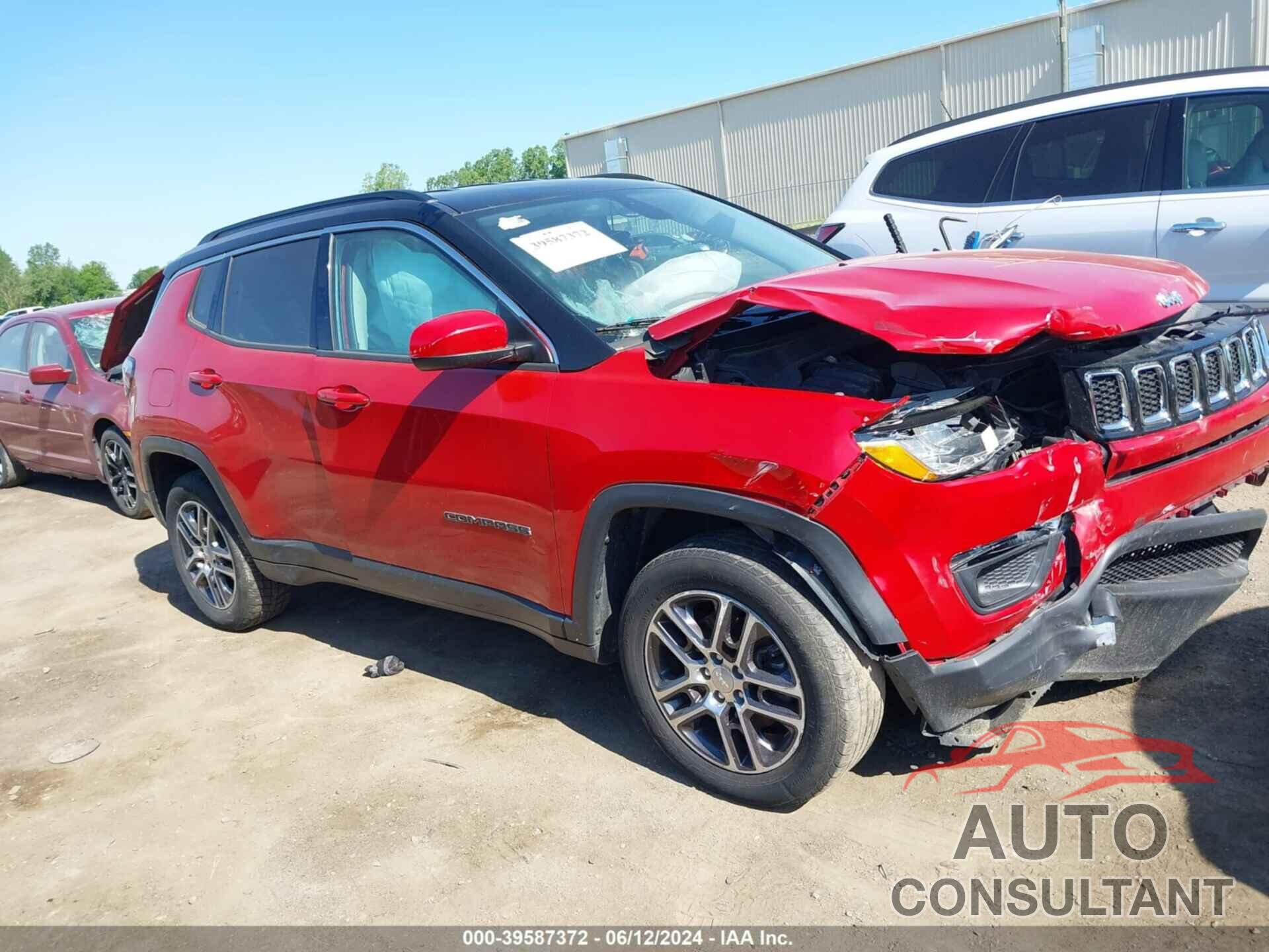 JEEP COMPASS 2019 - 3C4NJDBB3KT818353