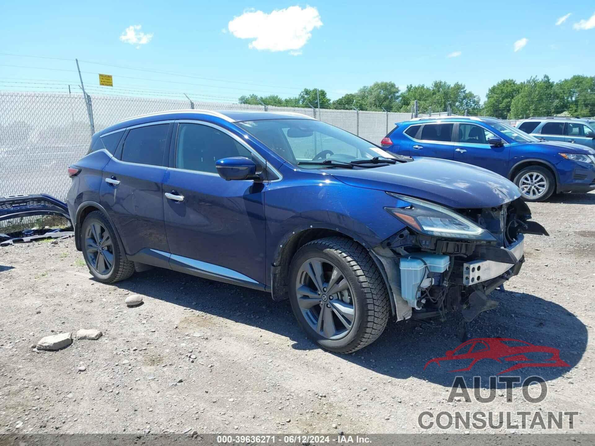 NISSAN MURANO 2019 - 5N1AZ2MS9KN143287