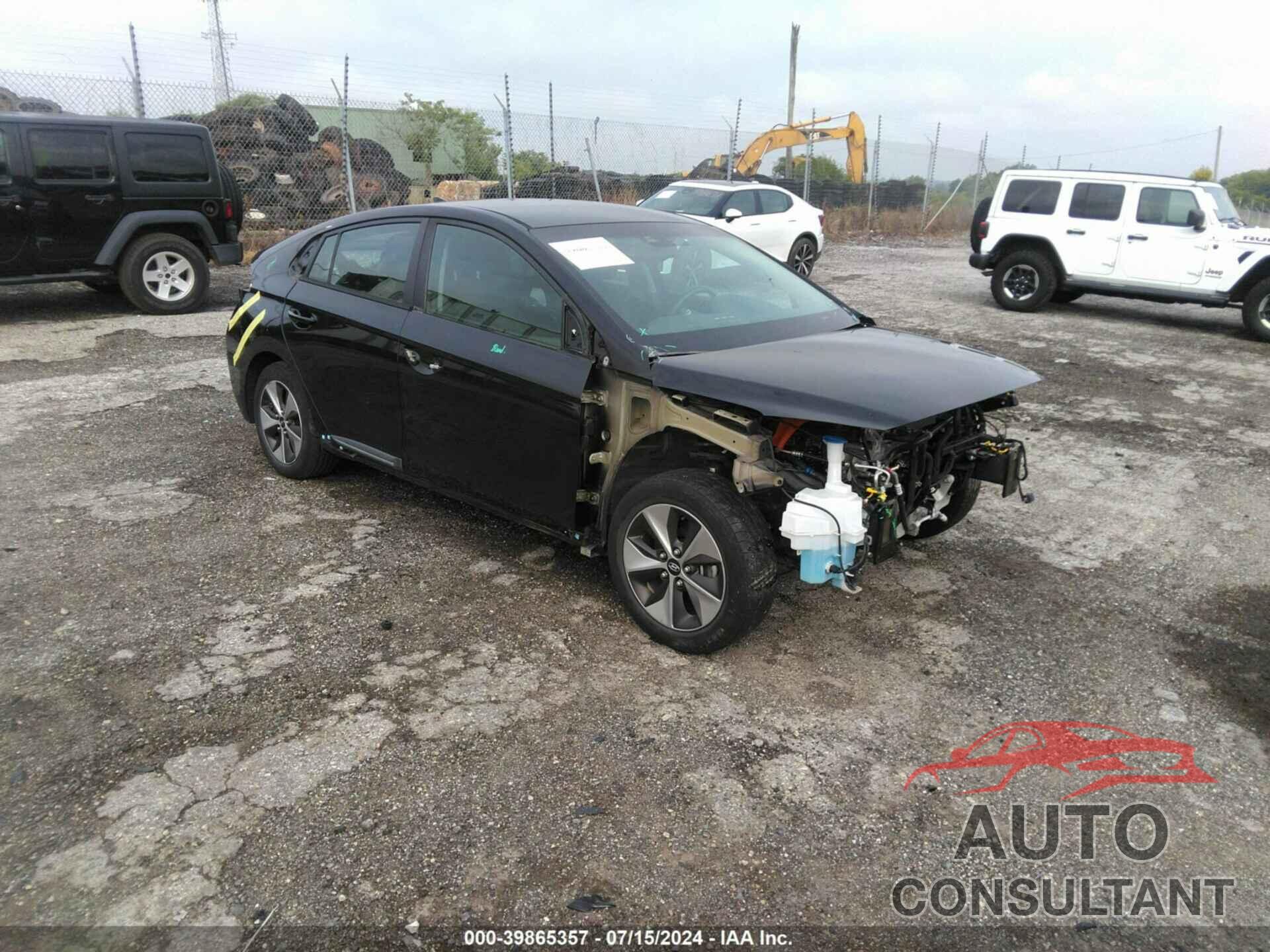 HYUNDAI IONIQ ELECTRIC 2019 - KMHC75LH3KU048722