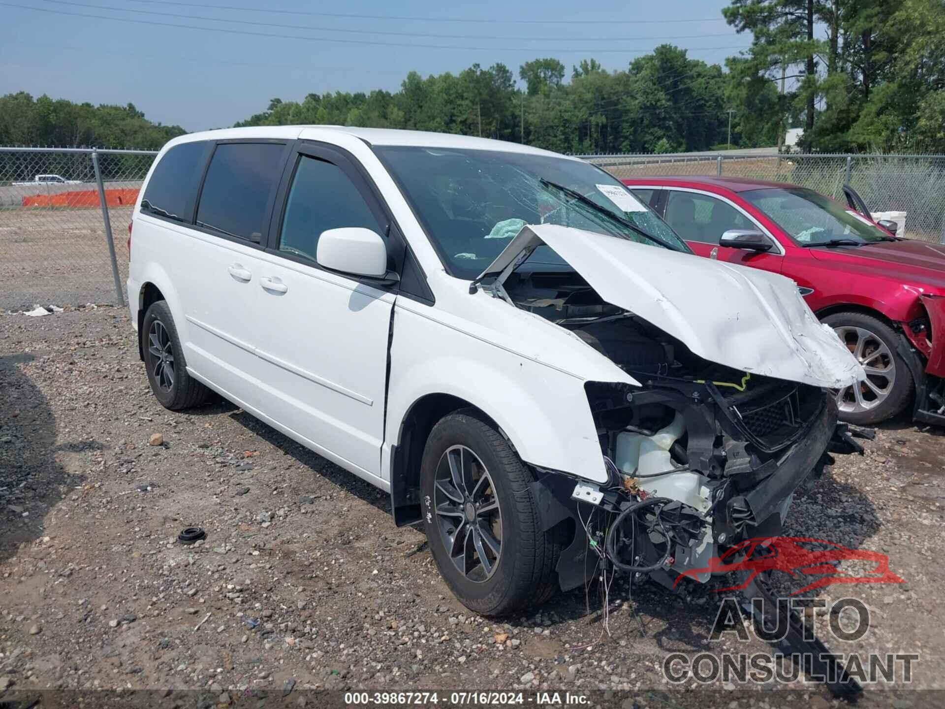 DODGE GRAND CARAVAN 2016 - 2C4RDGBG9GR153149